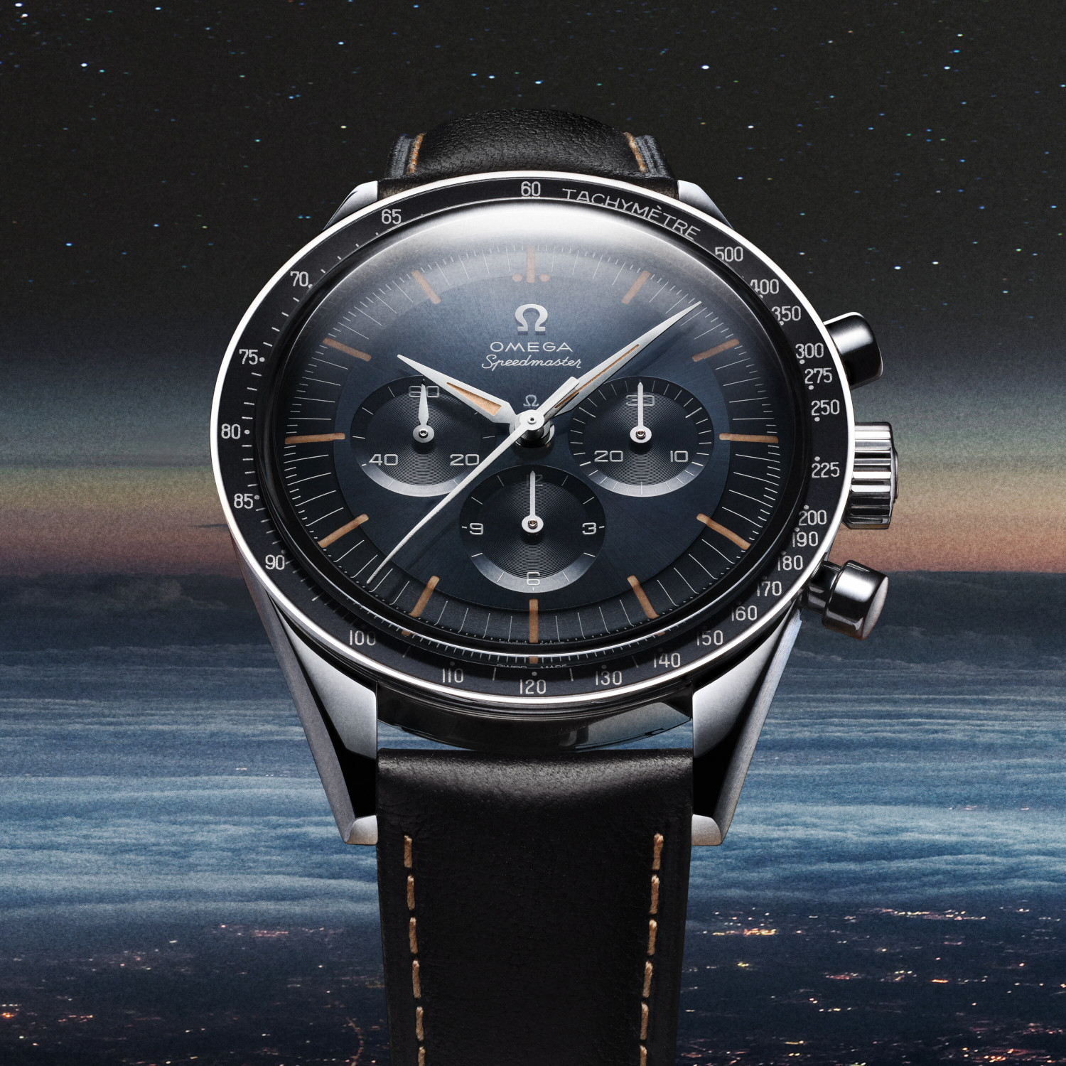 OMEGA Speedmaster Jubiläumsreihe First OMEGA in Space Produktbild main 2