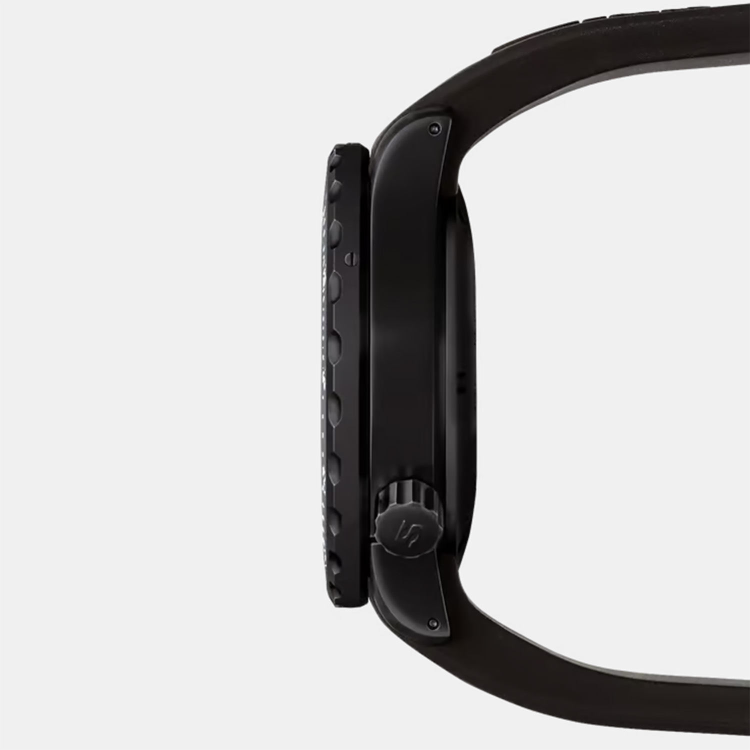 Sinn U1 S L – Silikonarmband Schwarz Produktbild main 2