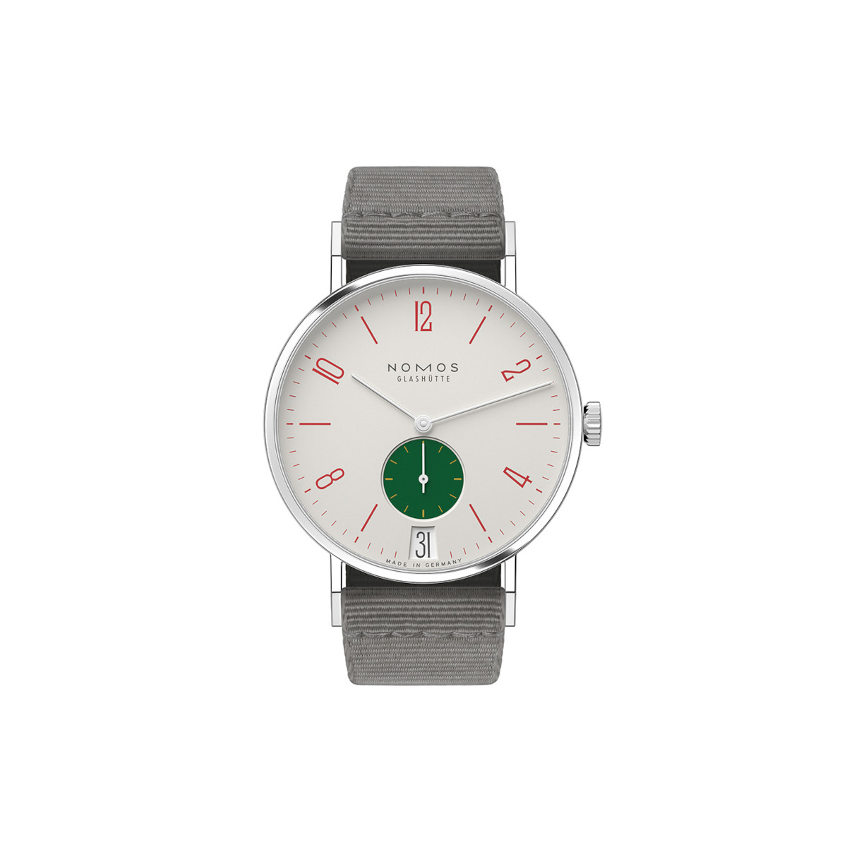 NOMOS Glashütte Tangente 38 Datum Go