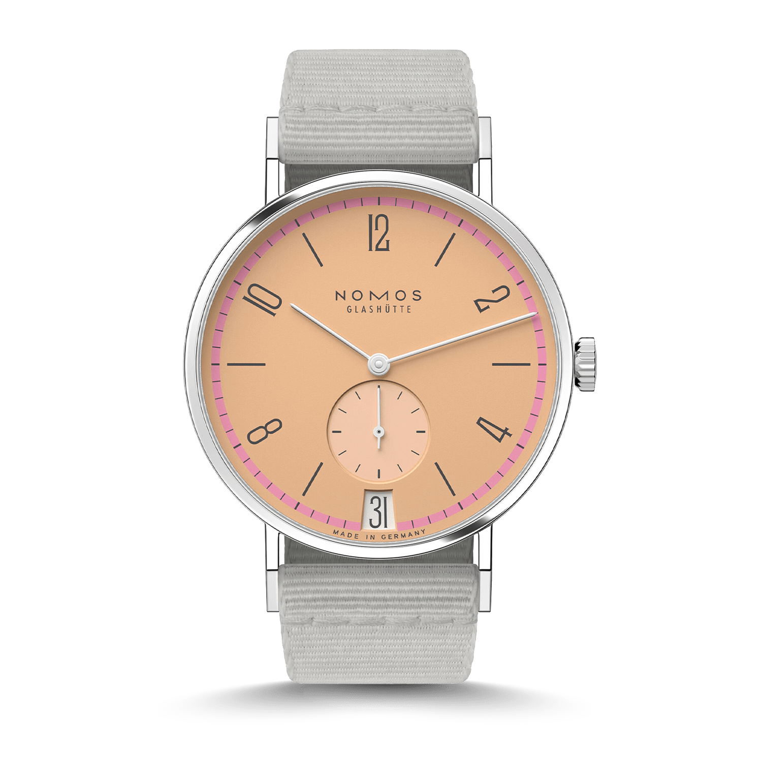 NOMOS Glashütte Tangente 38 Datum Pastell Produktbild main 0