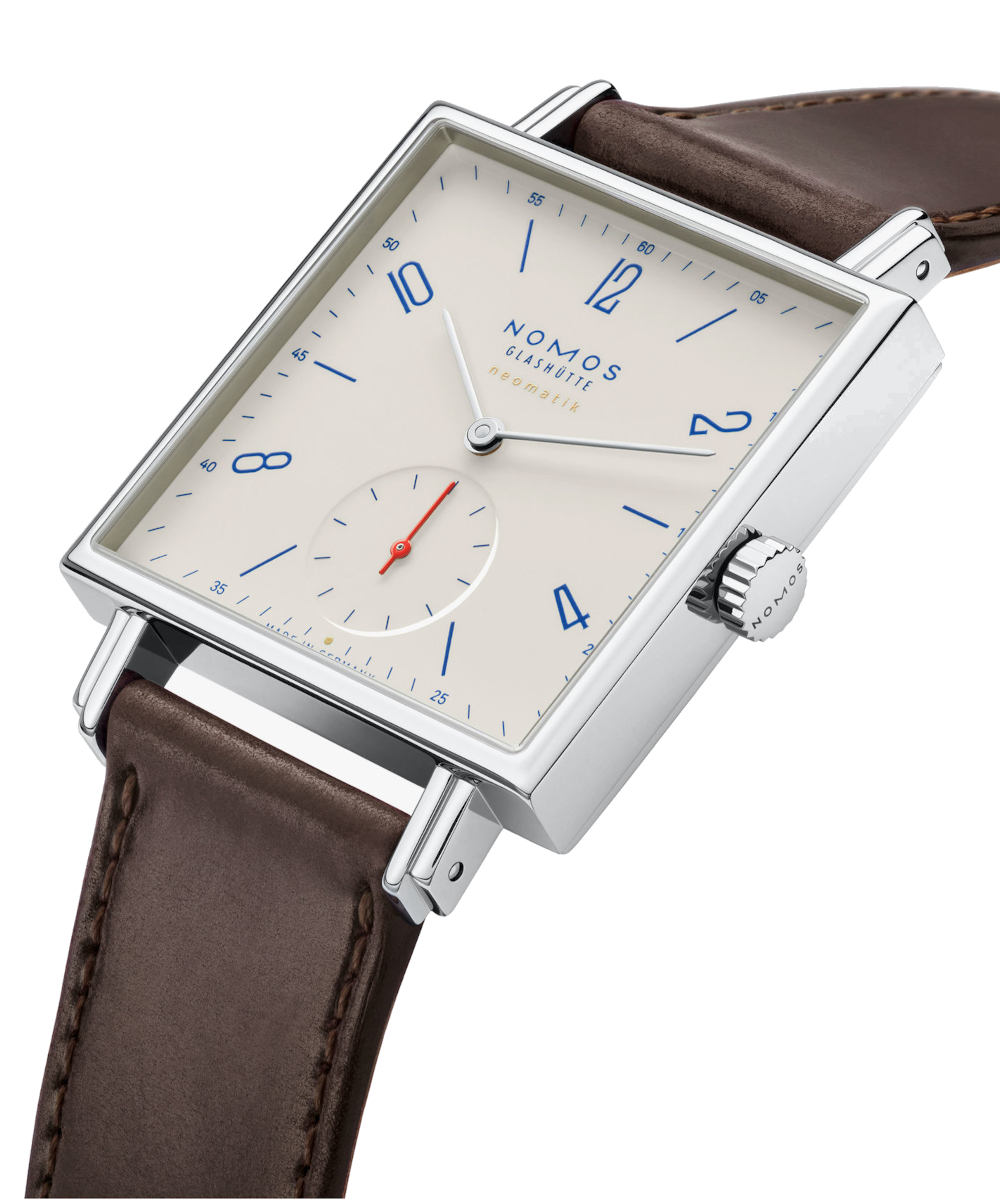 NOMOS Glashütte Tetra Neomatik Off White - 175 Years Watchmaking Glashütte Produktbild main 3