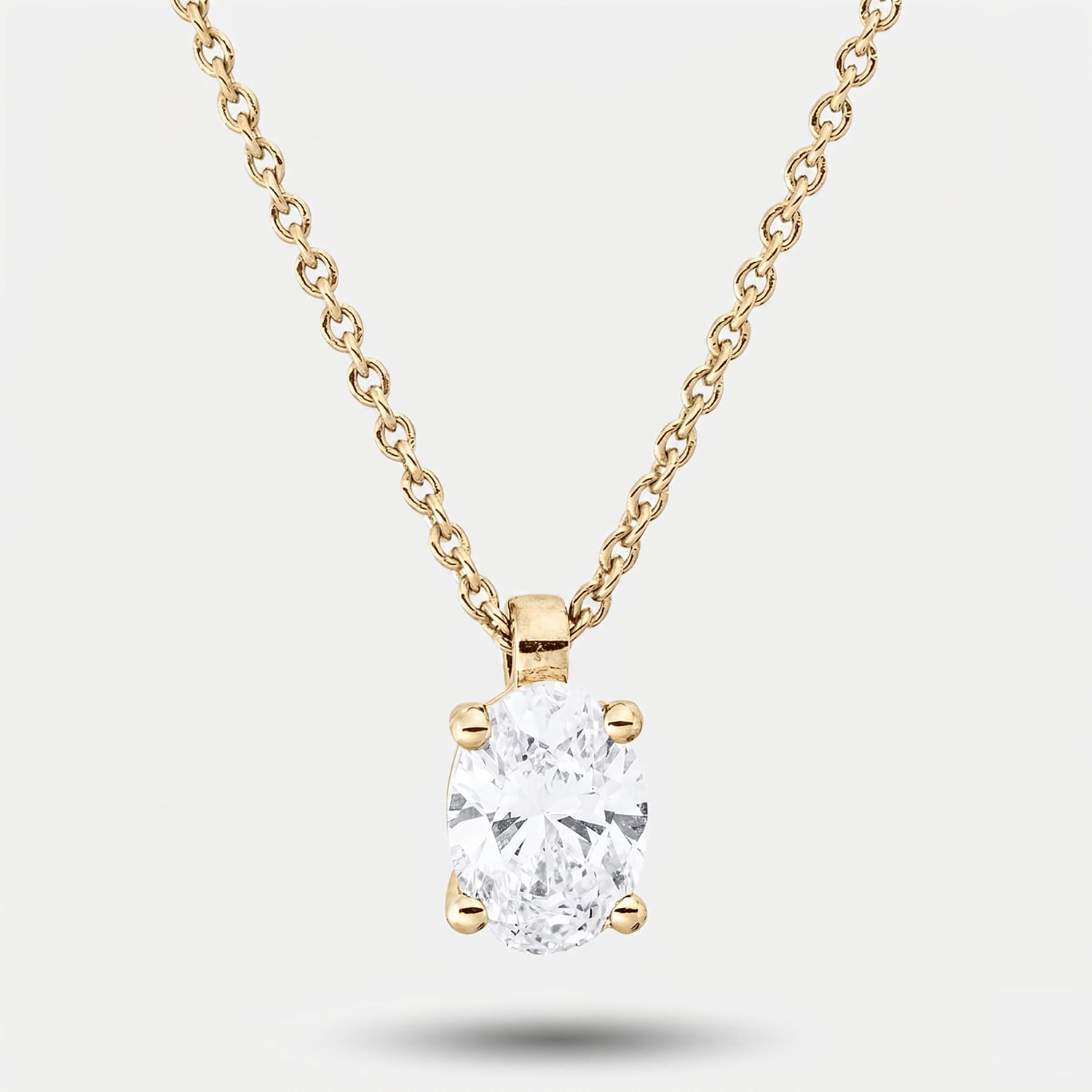 ALTHERR Diamonds Collier Brillant 585 Gelbgold 1,00 ct. – Lab-grown Diamant Produktbild main 0