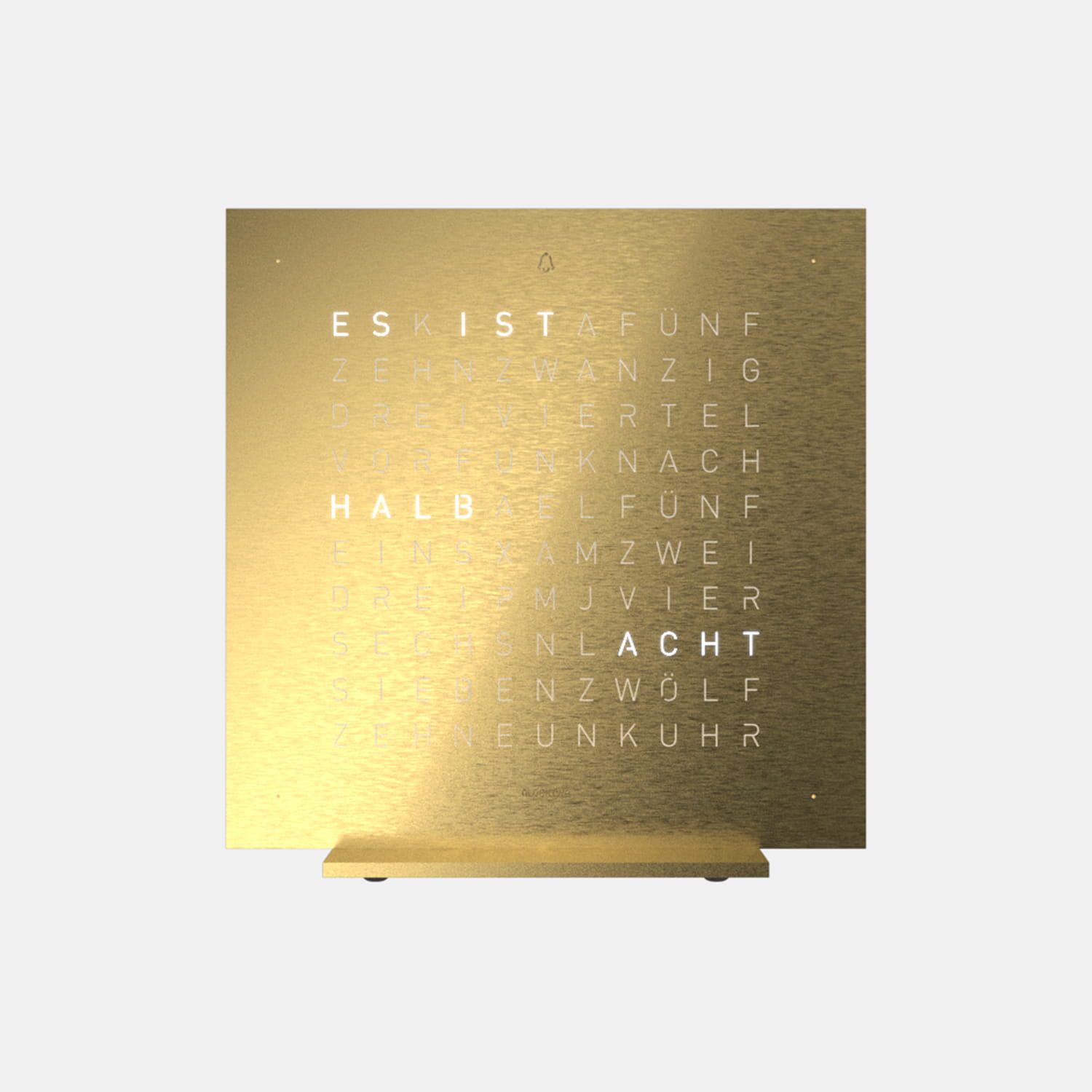 QLOCKTWO EARTH 13.5 Golden Legend Produktbild main 0