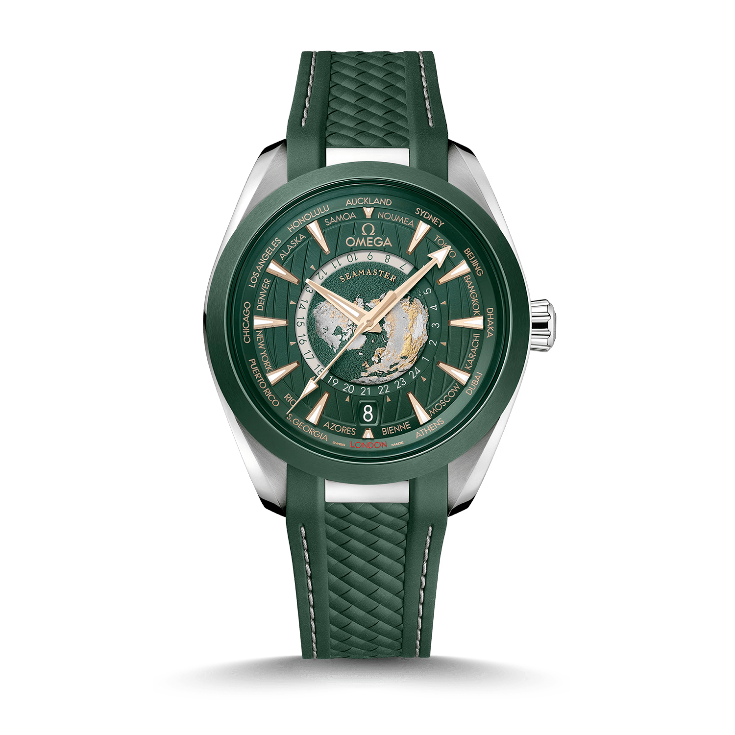 OMEGA Seamaster Aqua Terra GMT Worldtimer 43
