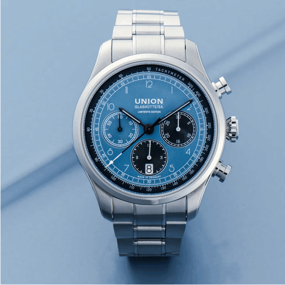 UNION Glashütte Belisar Chronograph Speedster Limitierte Edition Produktbild main 5