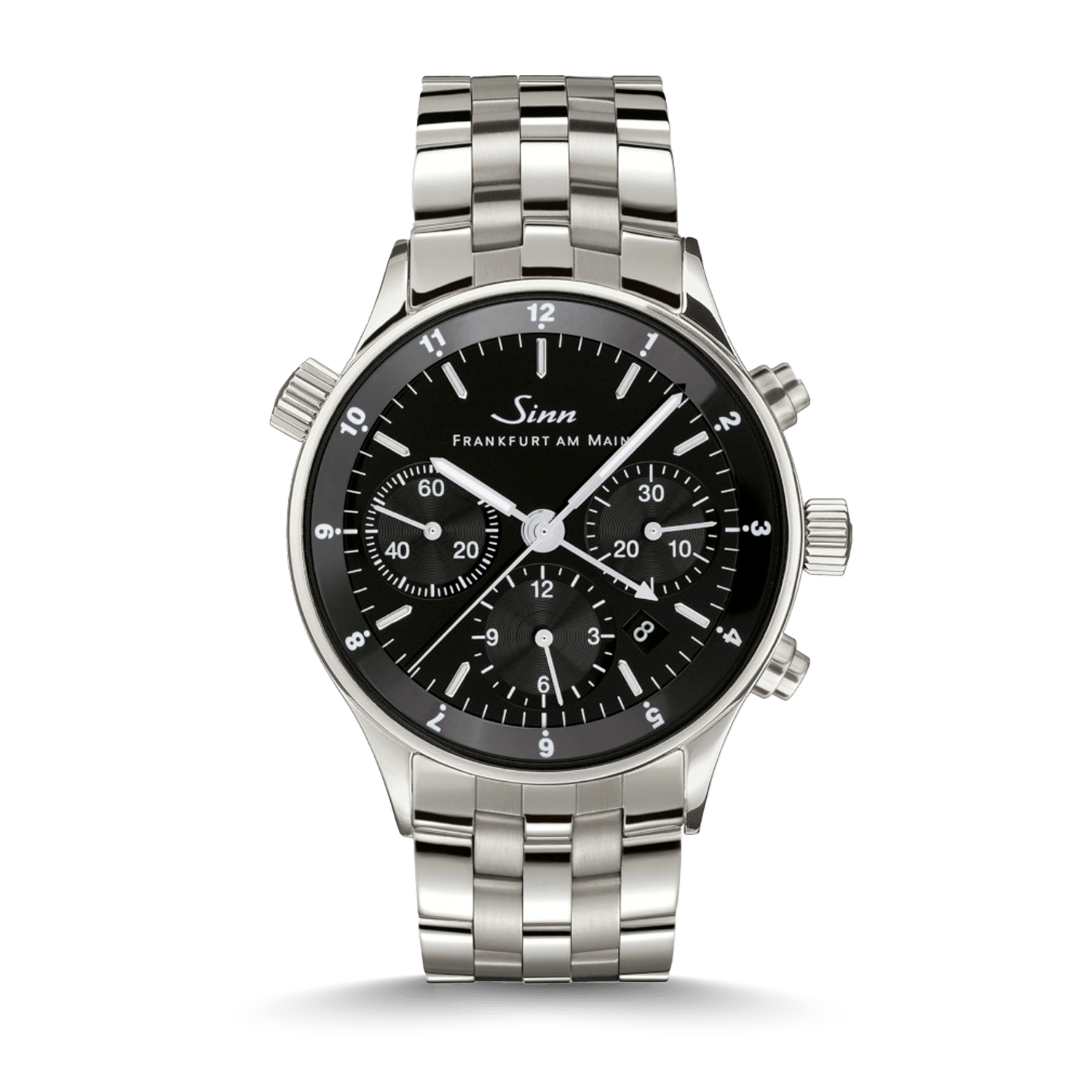 Sinn 6000 Finanzplatzuhr – Metallarmband Produktbild main 0