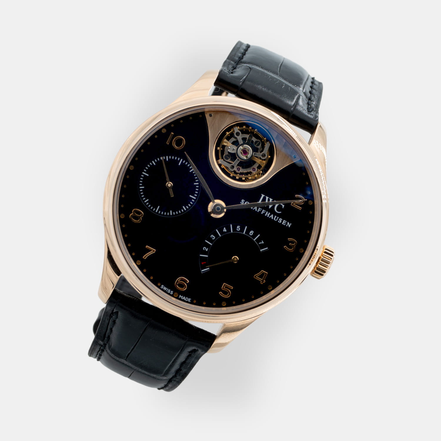 IWC Schaffhausen Portugieser Tourbillon Mystére Produktbild main 0