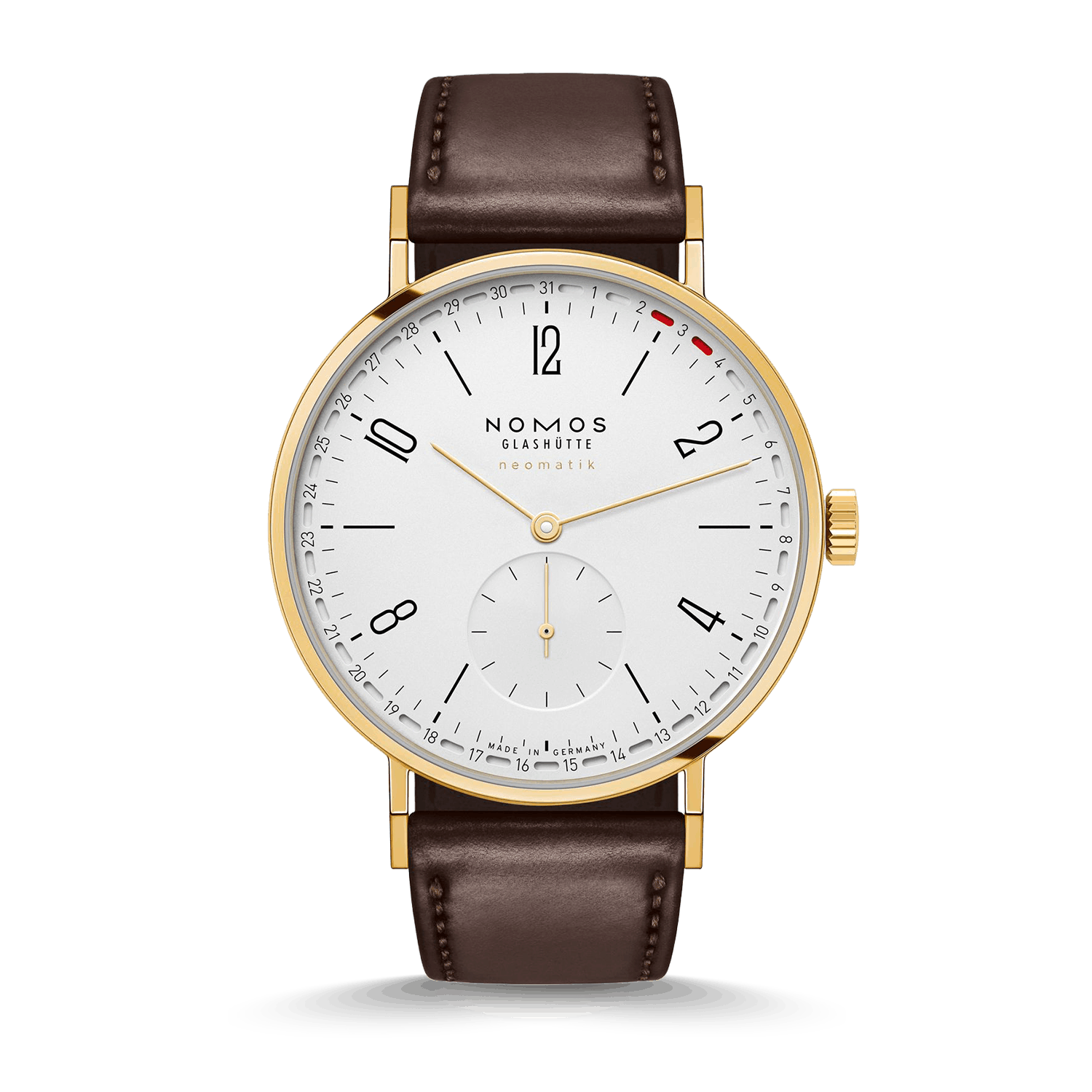 NOMOS Glashütte Tangente Gold neomatik 38 Update Produktbild main 0