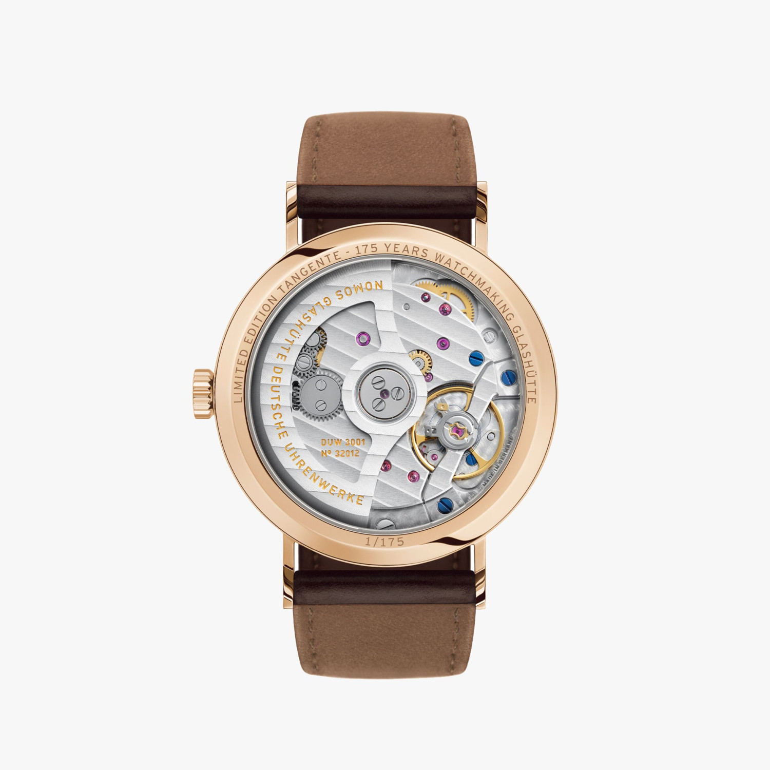 NOMOS Glashütte Tangente Roségold Neomatik Produktbild main 1