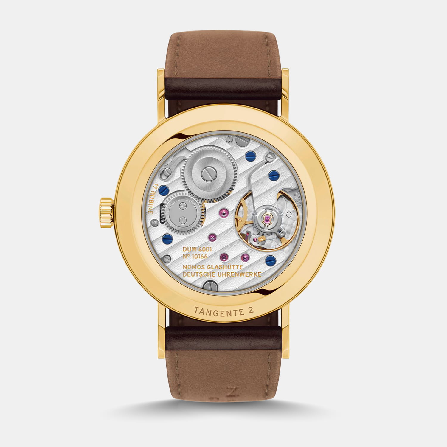 NOMOS Glashütte Tangente Gold Produktbild main 1