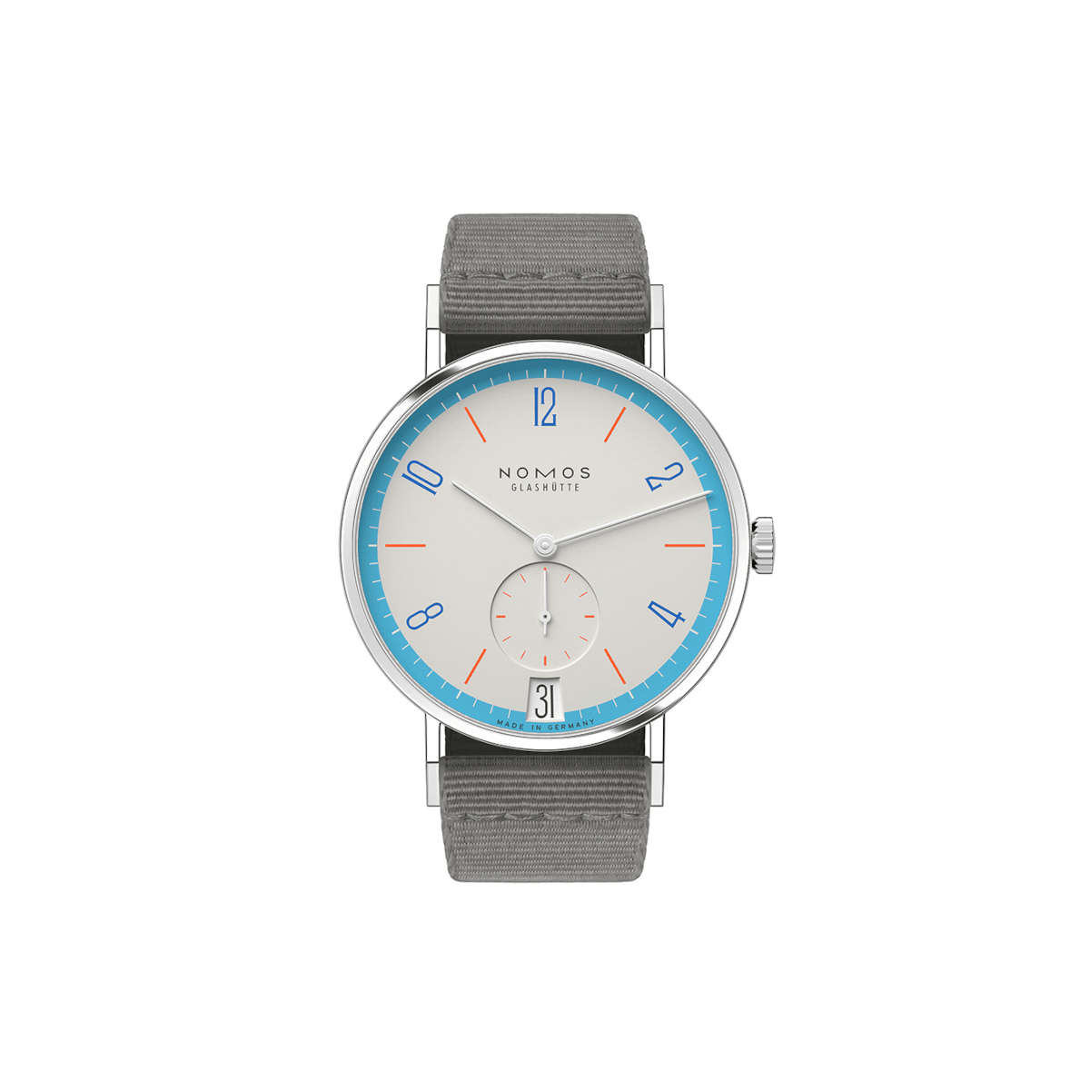 NOMOS Glashütte Tangente 38 Datum Peace Produktbild main 0