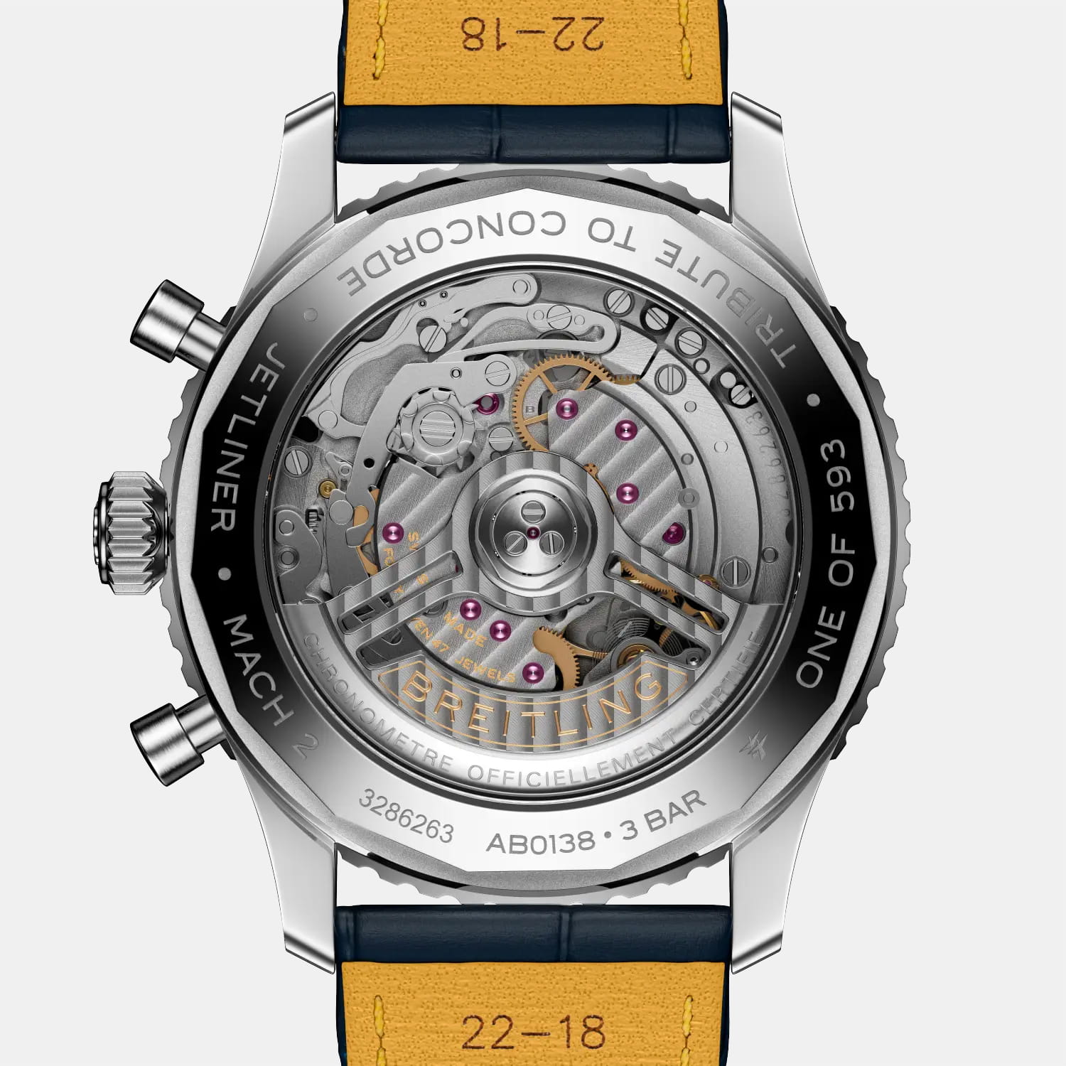 Breitling Navitimer B01 Chronograph 43 Tribute to Concorde Produktbild main 3