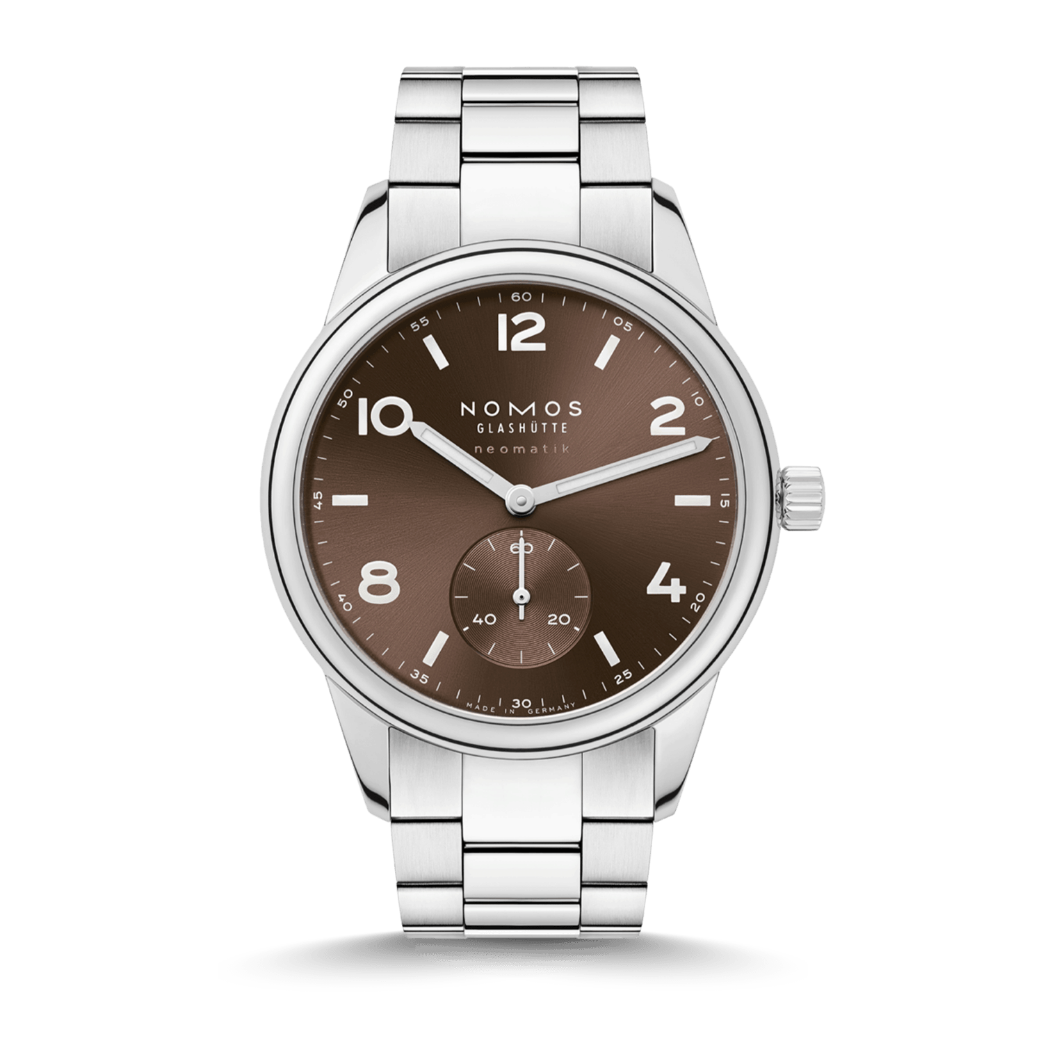 NOMOS Glashütte Club Sport Neomatik 39 Tabac Produktbild main 0