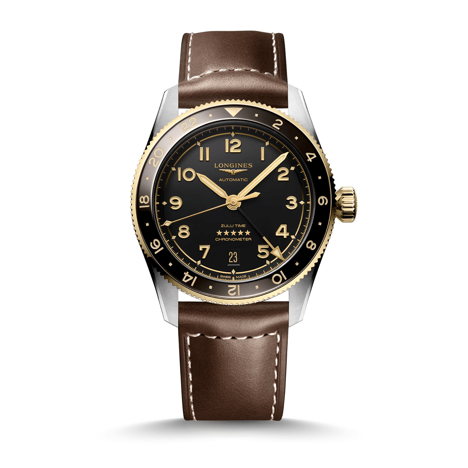 Longines Spirit Zulu Time 39 Produktbild main 0