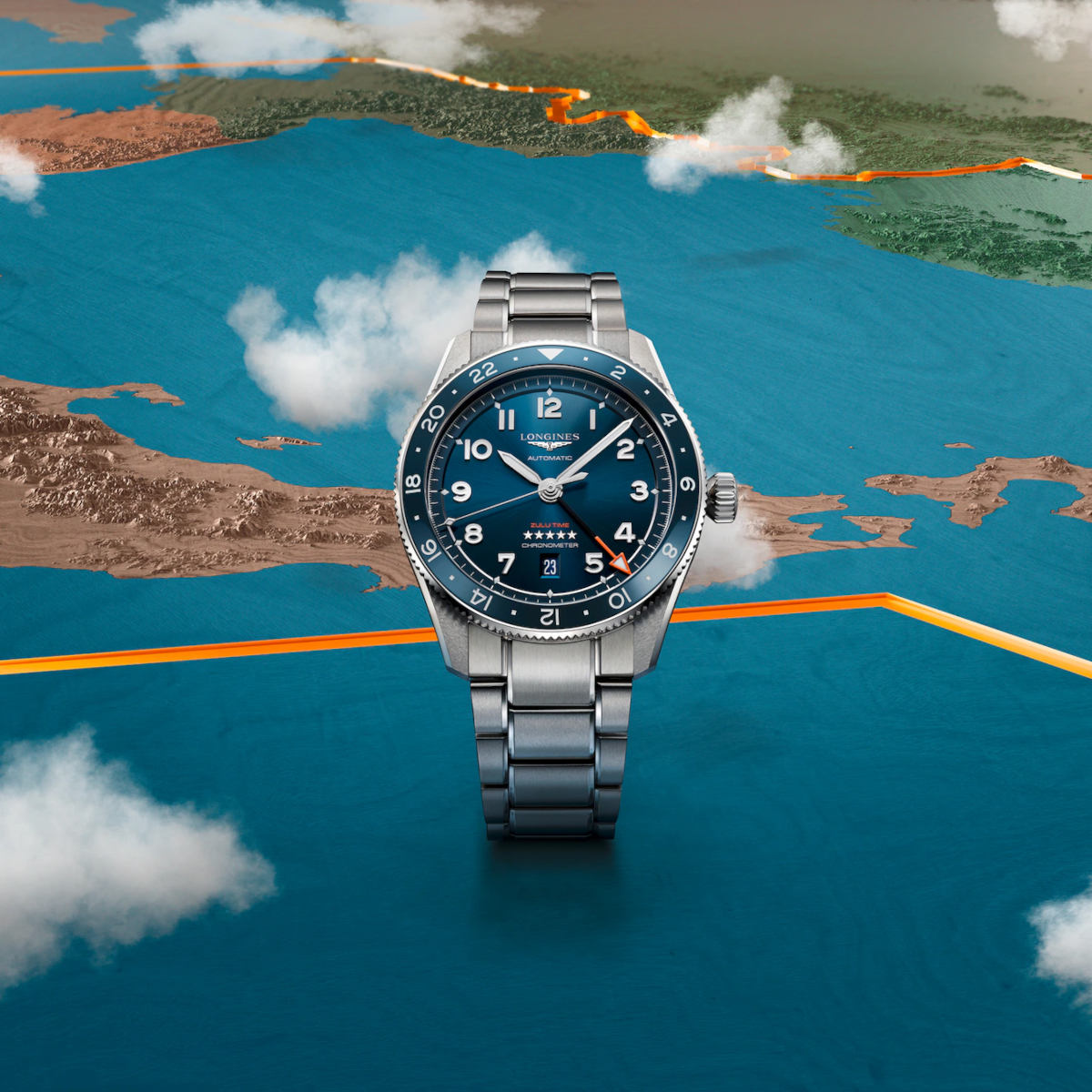 Longines Spirit Zulu Time 42 Produktbild main 3