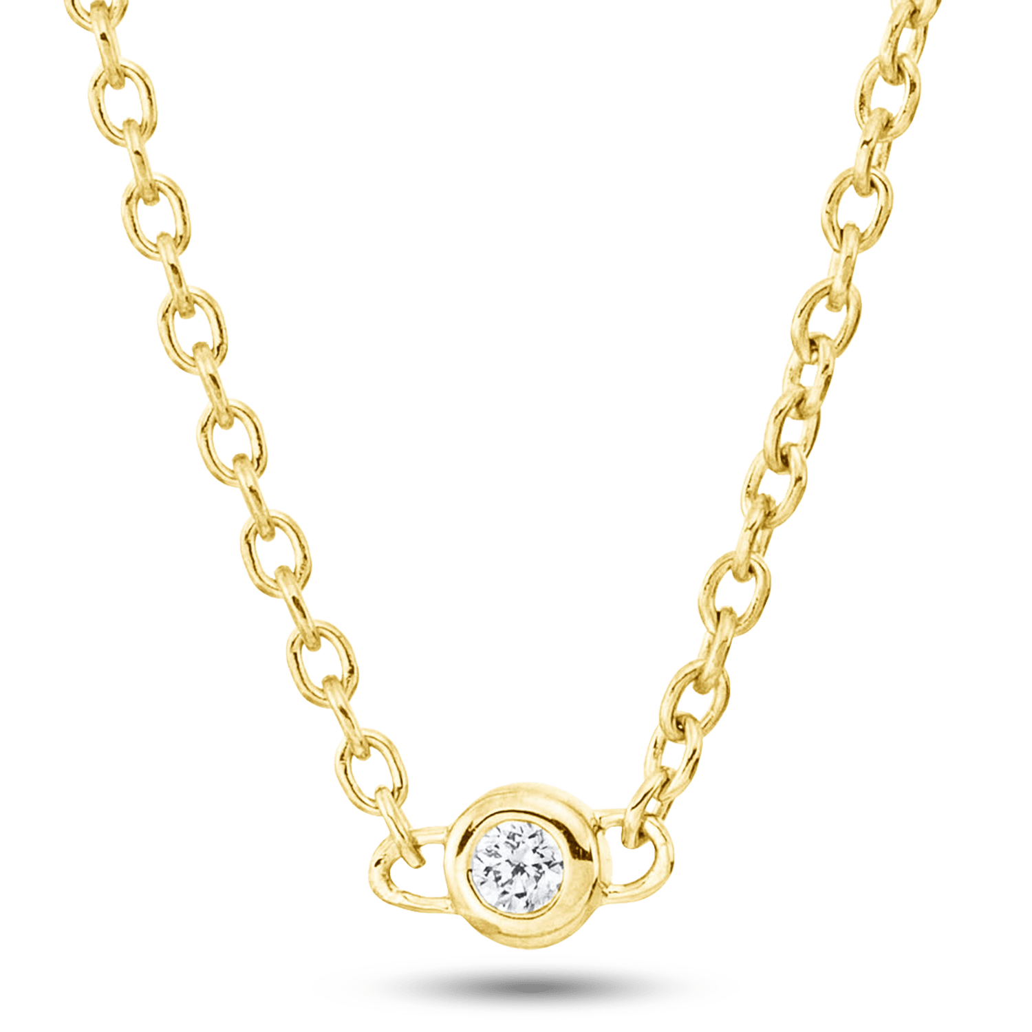 ALTHERR Diamonds Classic Collier Zarge Brillanten 0,08 ct. ALTHERR Diamonds Classic Collier Zarge Brillanten 0,08 ct.