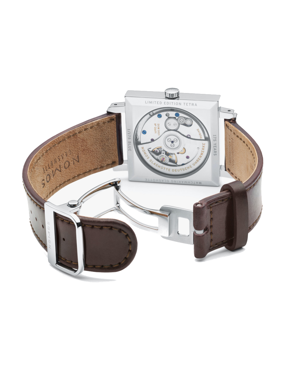 NOMOS Glashütte Tetra Neomatik Blue - 175 Years Watchmaking Glashütte Produktbild main 2