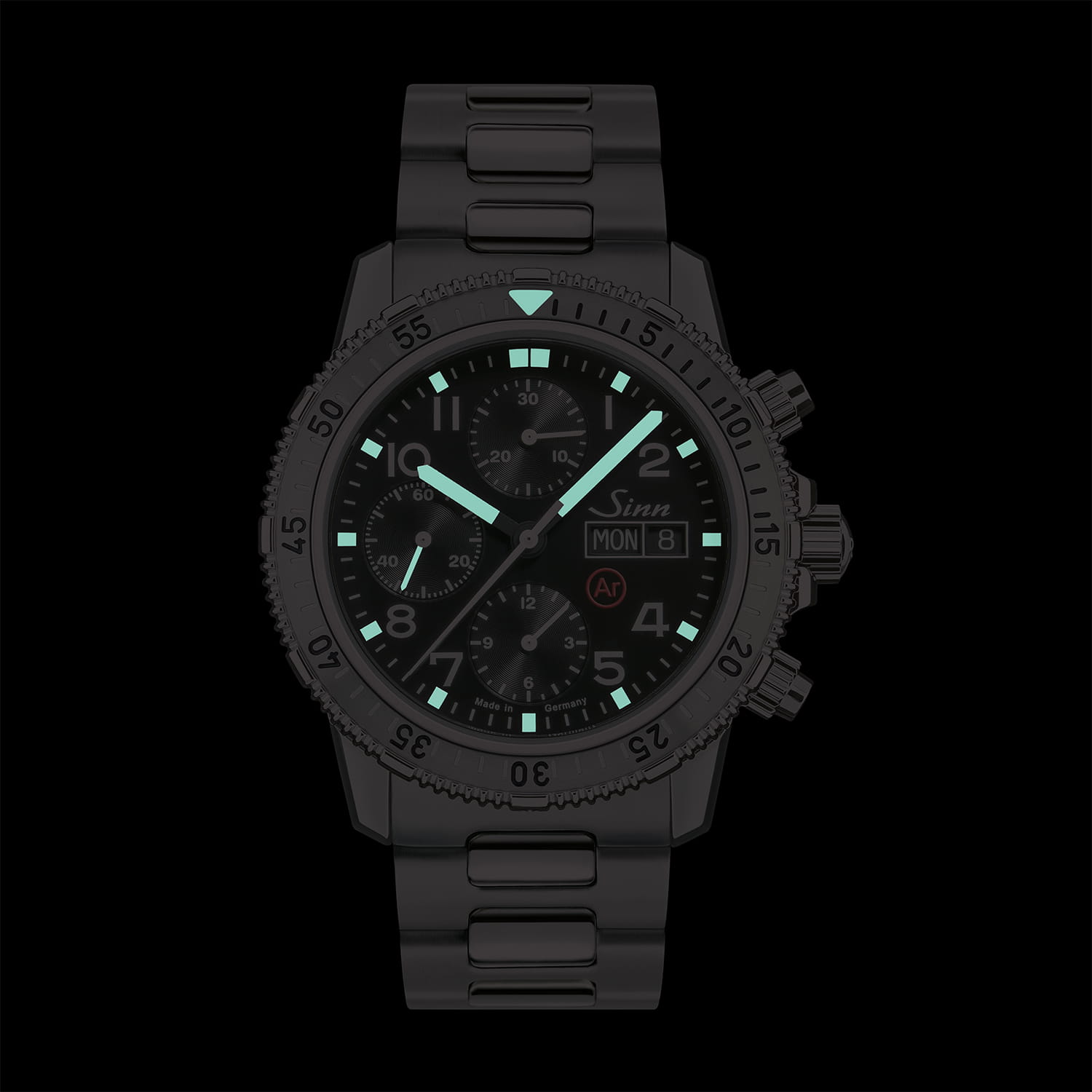 Sinn 206 St Ar – Textilarmband Olivgrau Produktbild main 4