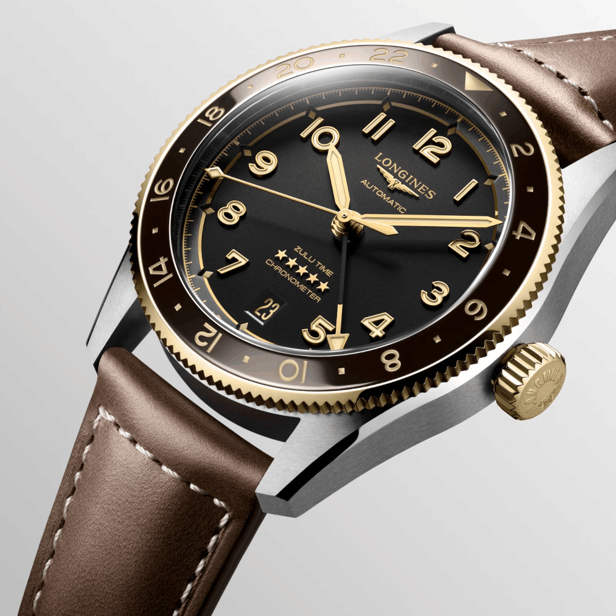 Longines Spirit Zulu Time 39 Produktbild main 1