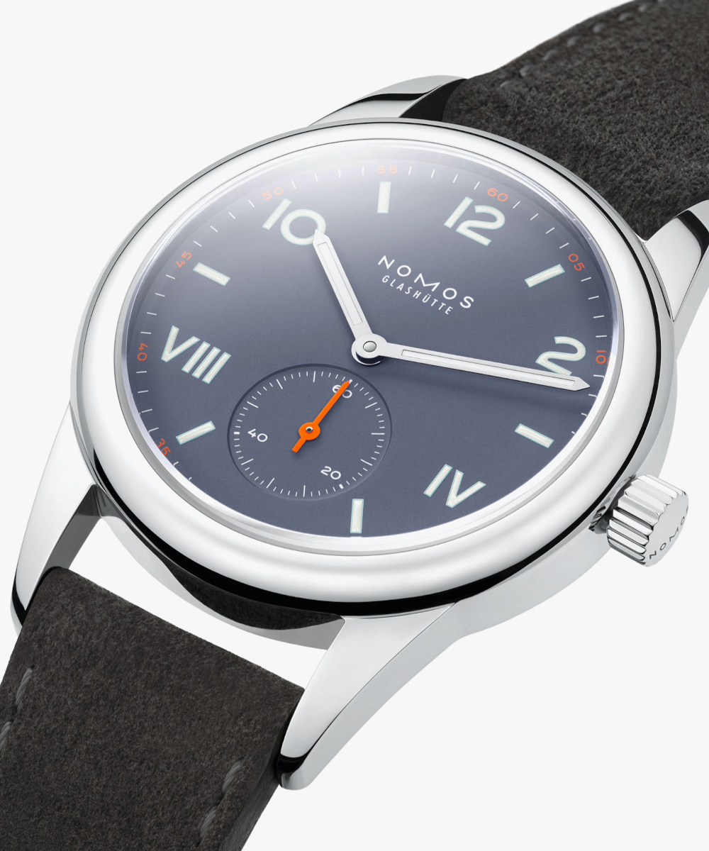 NOMOS Glashütte Club Campus 36 Blue Purple  Produktbild main 3