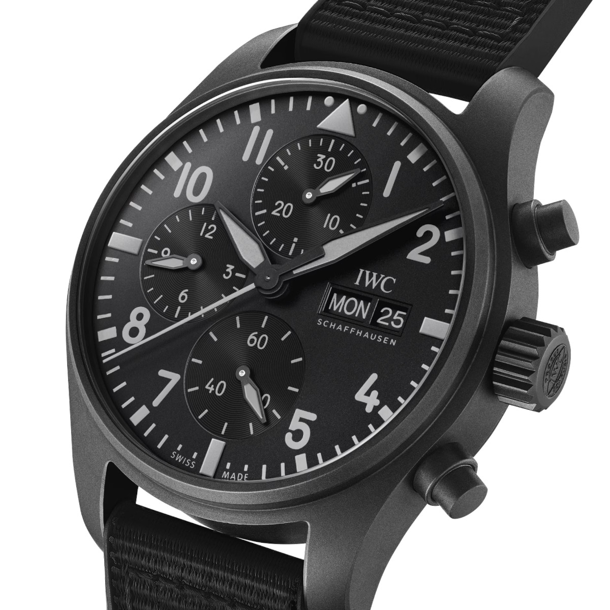 IWC Schaffhausen Pilot's Watch Chronograph 41 Top Gun Ceratanium  Produktbild main 4