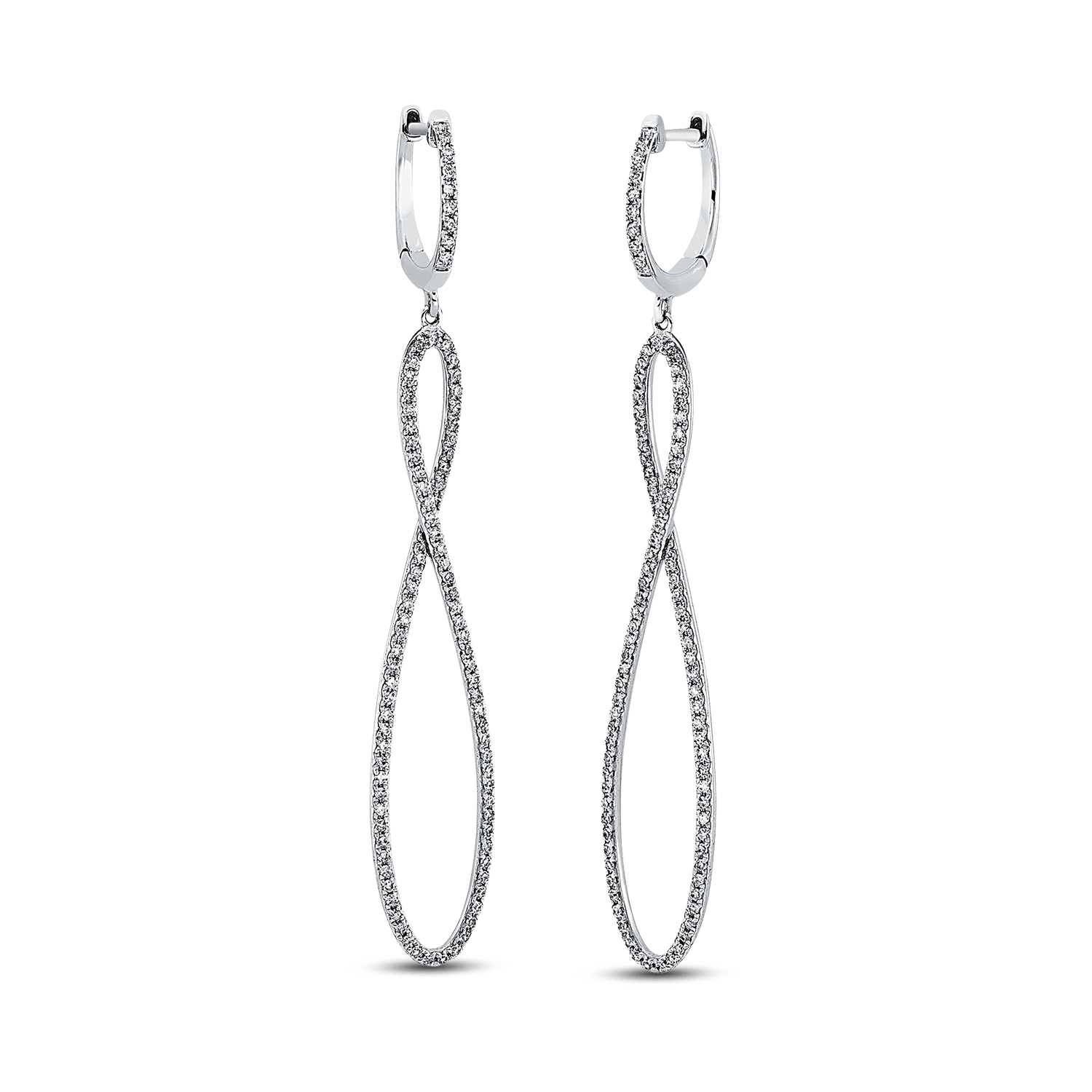 ALTHERR Diamonds Creolen Weißgold 178 Brillanten 0,65 ct. Produktbild main 0