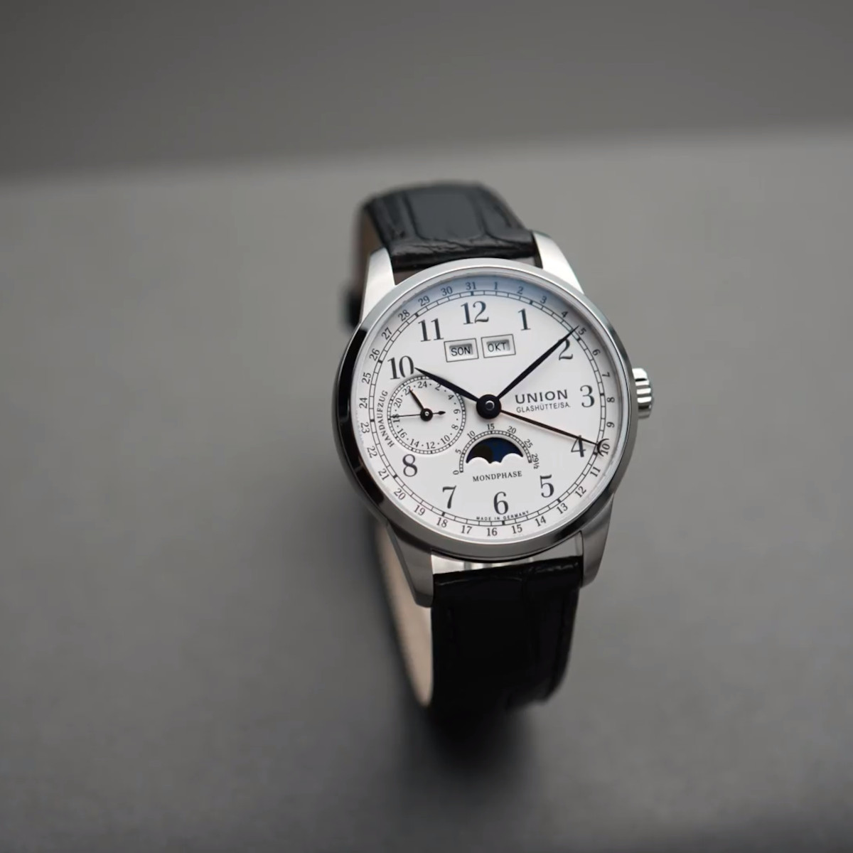 UNION Glashütte 1893 Johannes Dürrstein Edition Mondphase Produktbild main 6