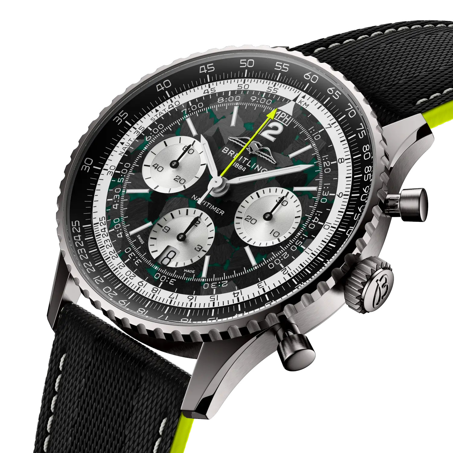 Breitling Navitimer B01 Chronograph 43 Aston Martin Aramco Formula ONE™ team Produktbild main 2