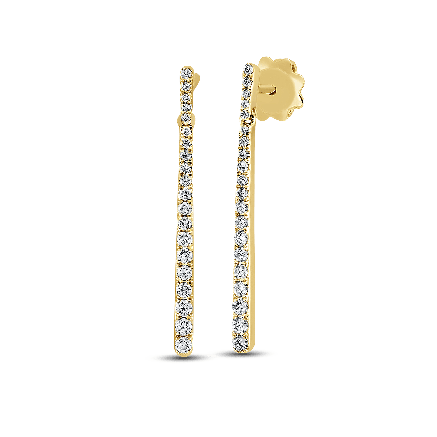 ALTHERR Diamonds Ohrschmuck 18kt GG 0,42 ct. 40 Brillanten