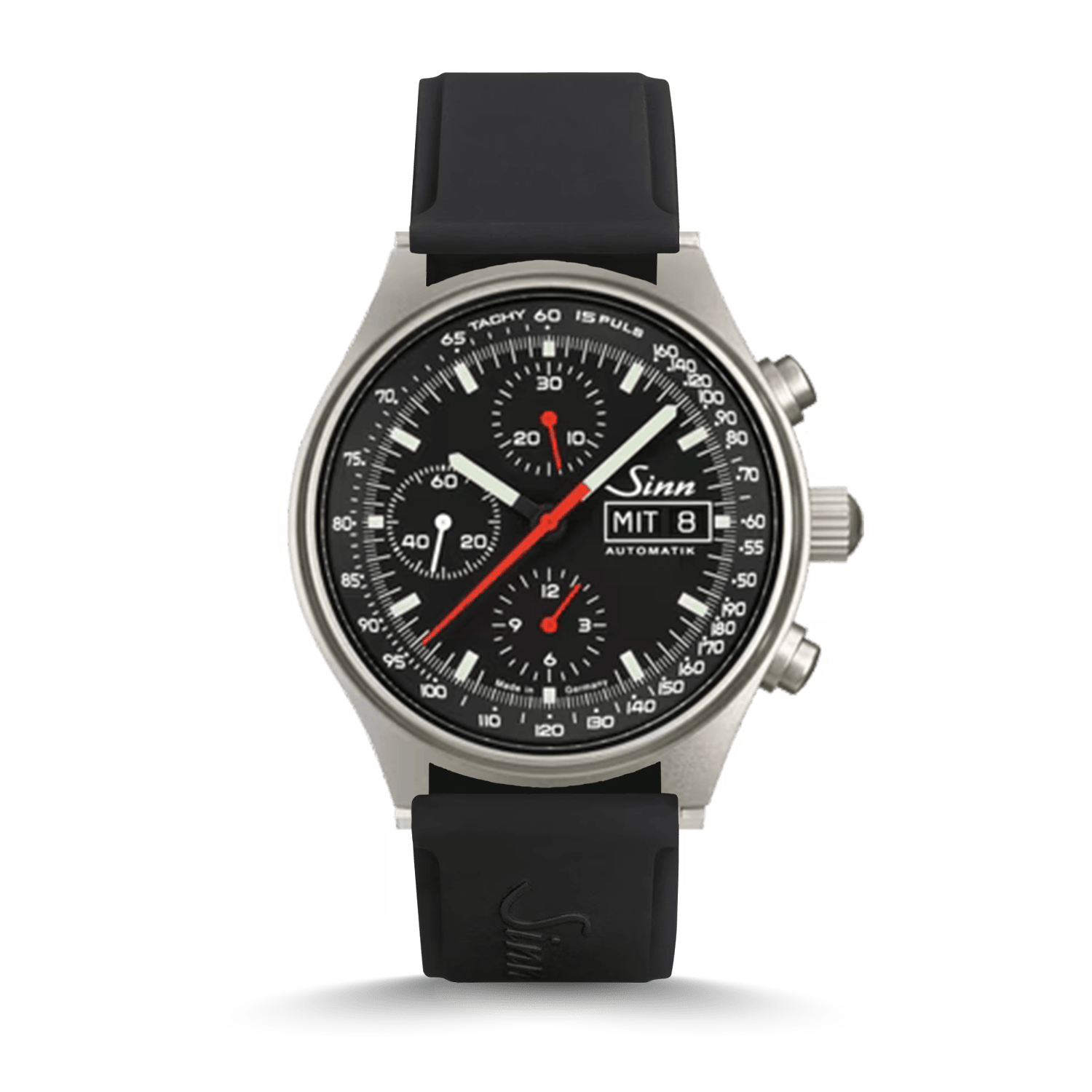 Sinn 144 St Sa Schwarzes Zifferblatt - Main Image