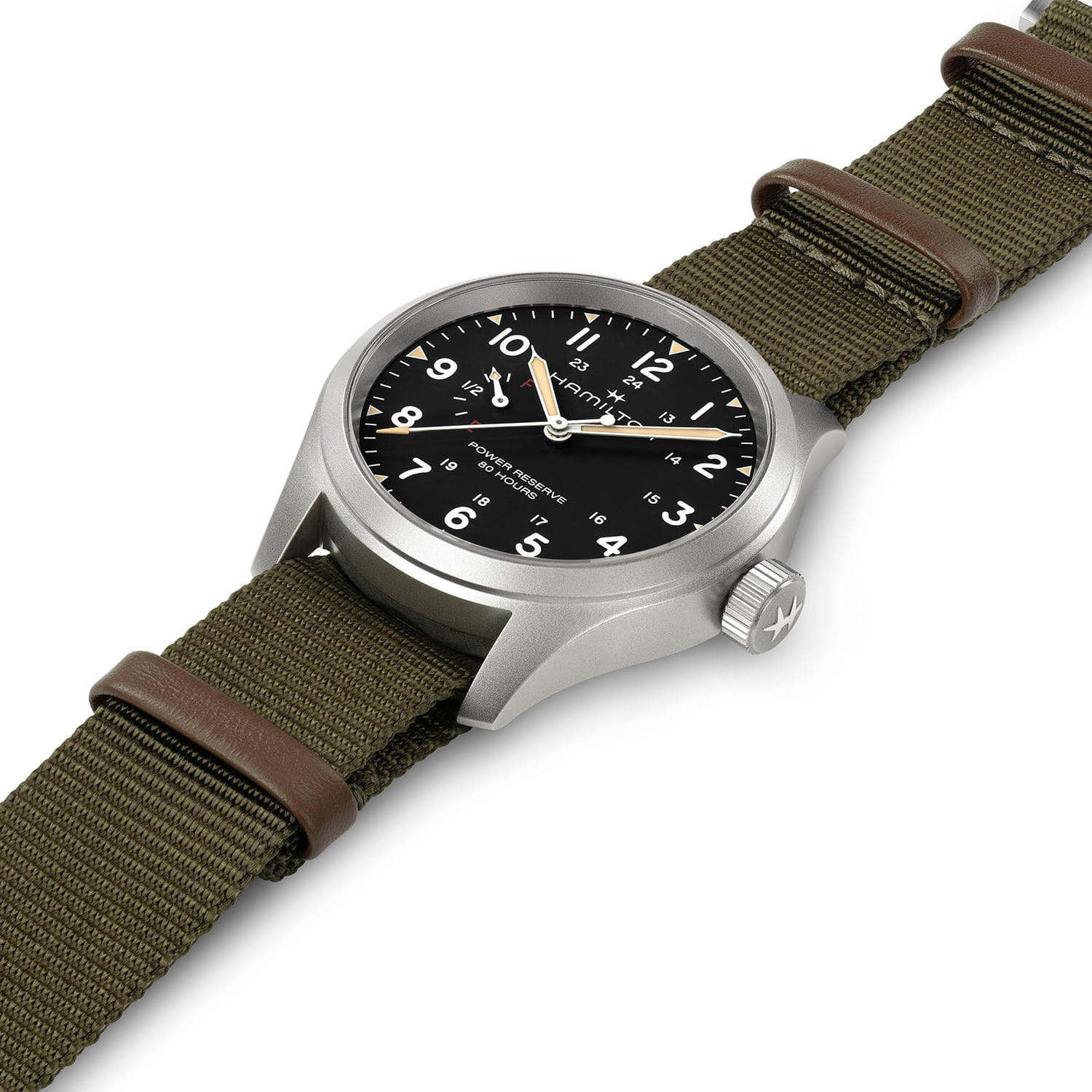 Hamilton Khaki Field Mechanical Power Reserve Produktbild main 3