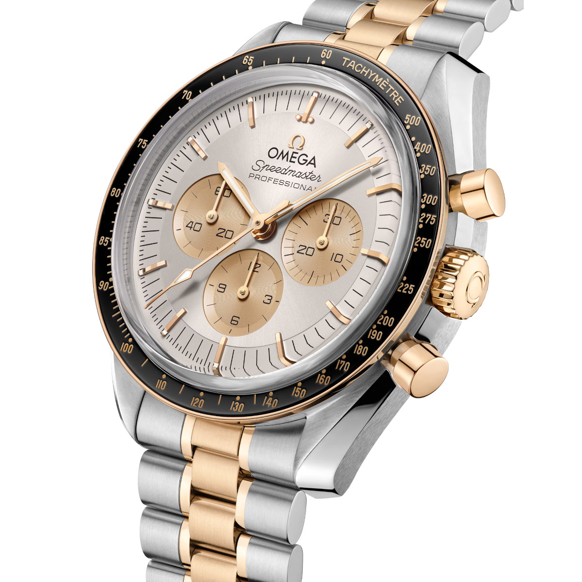 OMEGA Speedmaster Moonwatch Saphir Chronograph Produktbild main 4