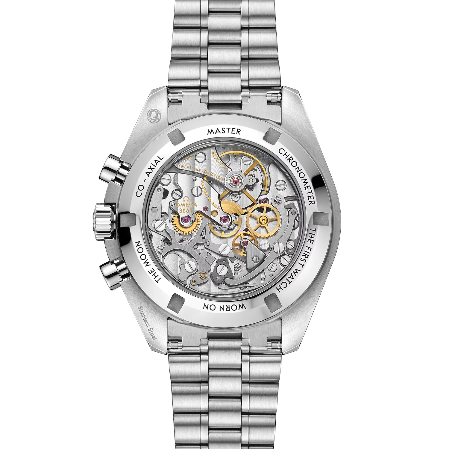 OMEGA Speedmaster Moonwatch Saphir Chronograph Produktbild main 2