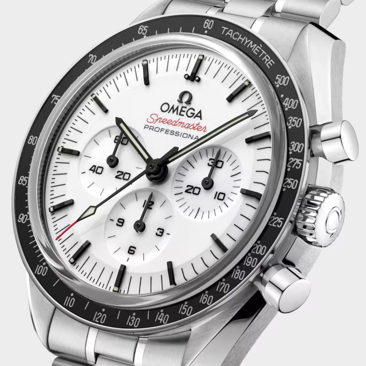 OMEGA Speedmaster Moonwatch Saphir Chronograph Produktbild main 4