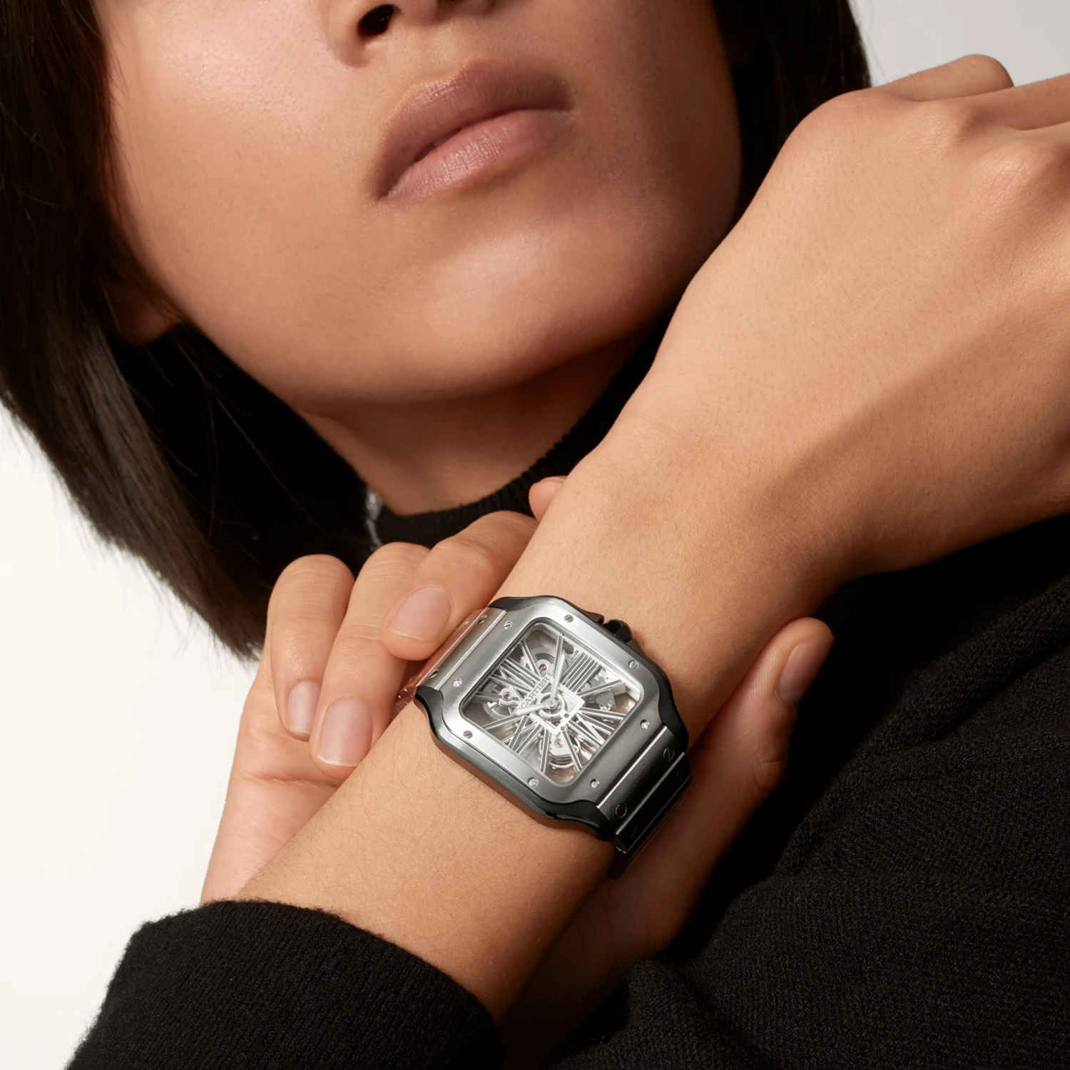 Cartier Santos de Cartier skelettiert Produktbild main 1