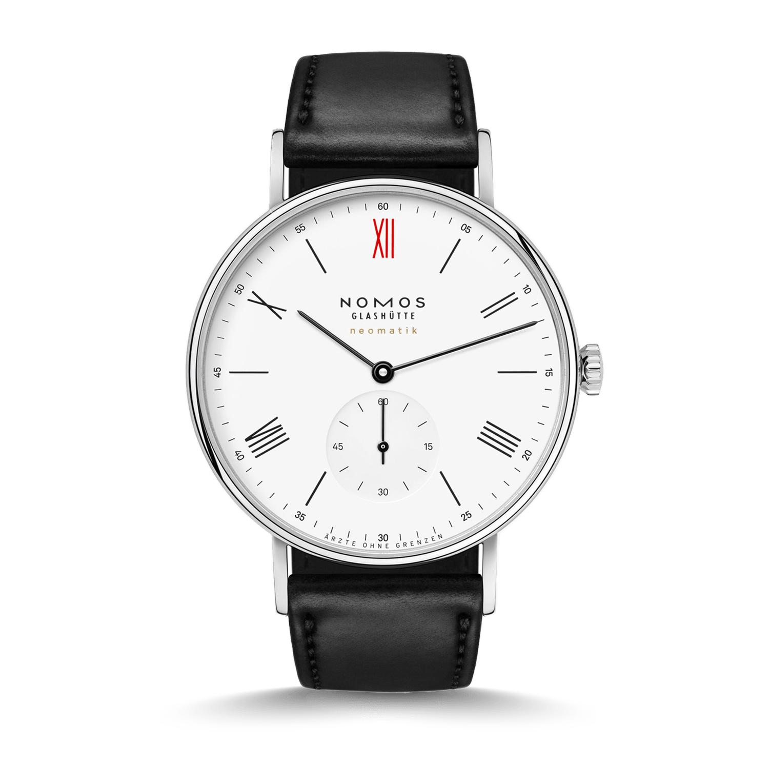 NOMOS Glashütte Ludwig Neomatik 39 für Ärzte ohne Grenzen NOMOS Glashütte Ludwig Neomatik 39 für Ärzte ohne Grenzen