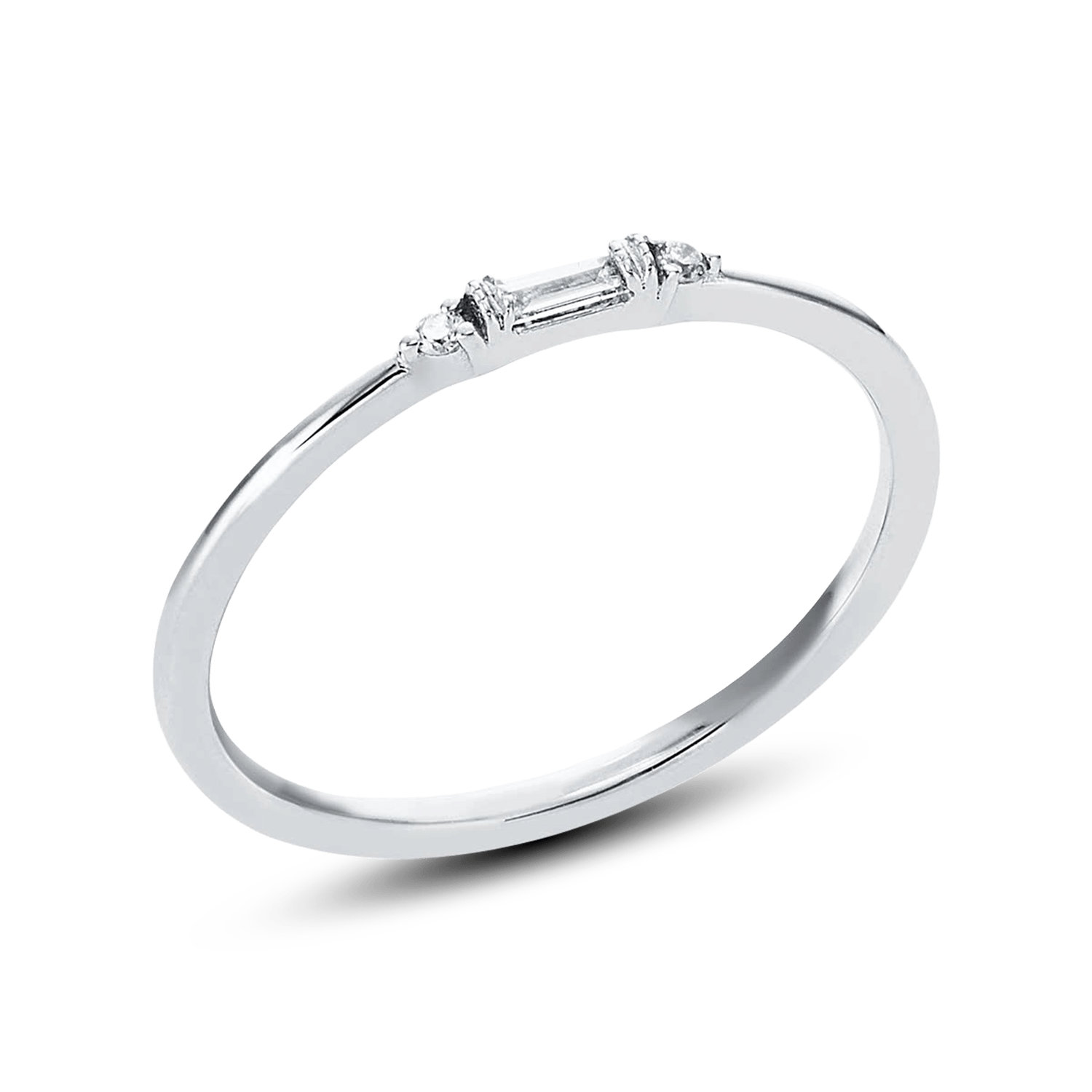 ALTHERR Diamonds Classic Ring Baguette 0,05 ct. – Ringweite 54 Produktbild main 0