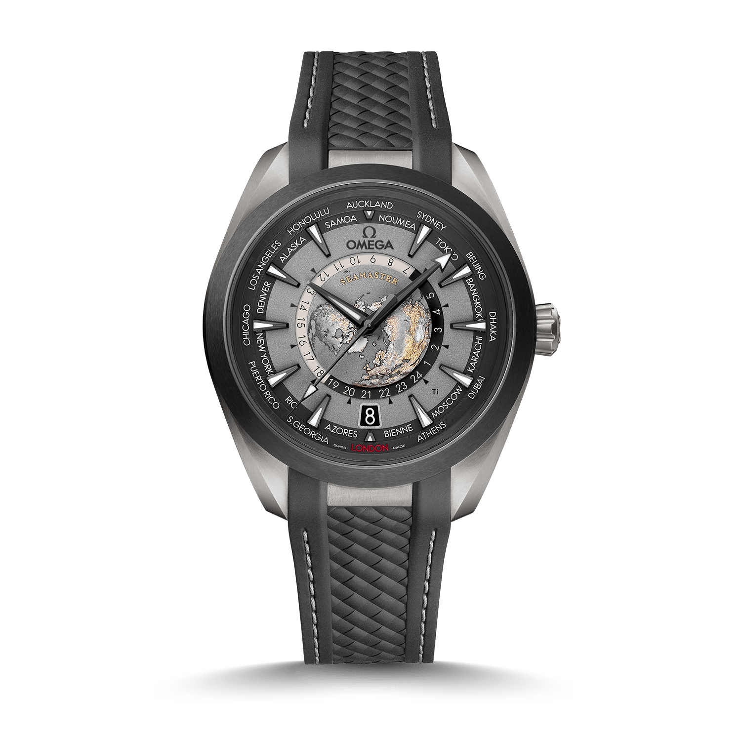 OMEGA Seamaster Aqua Terra GMT Worldtimer 43