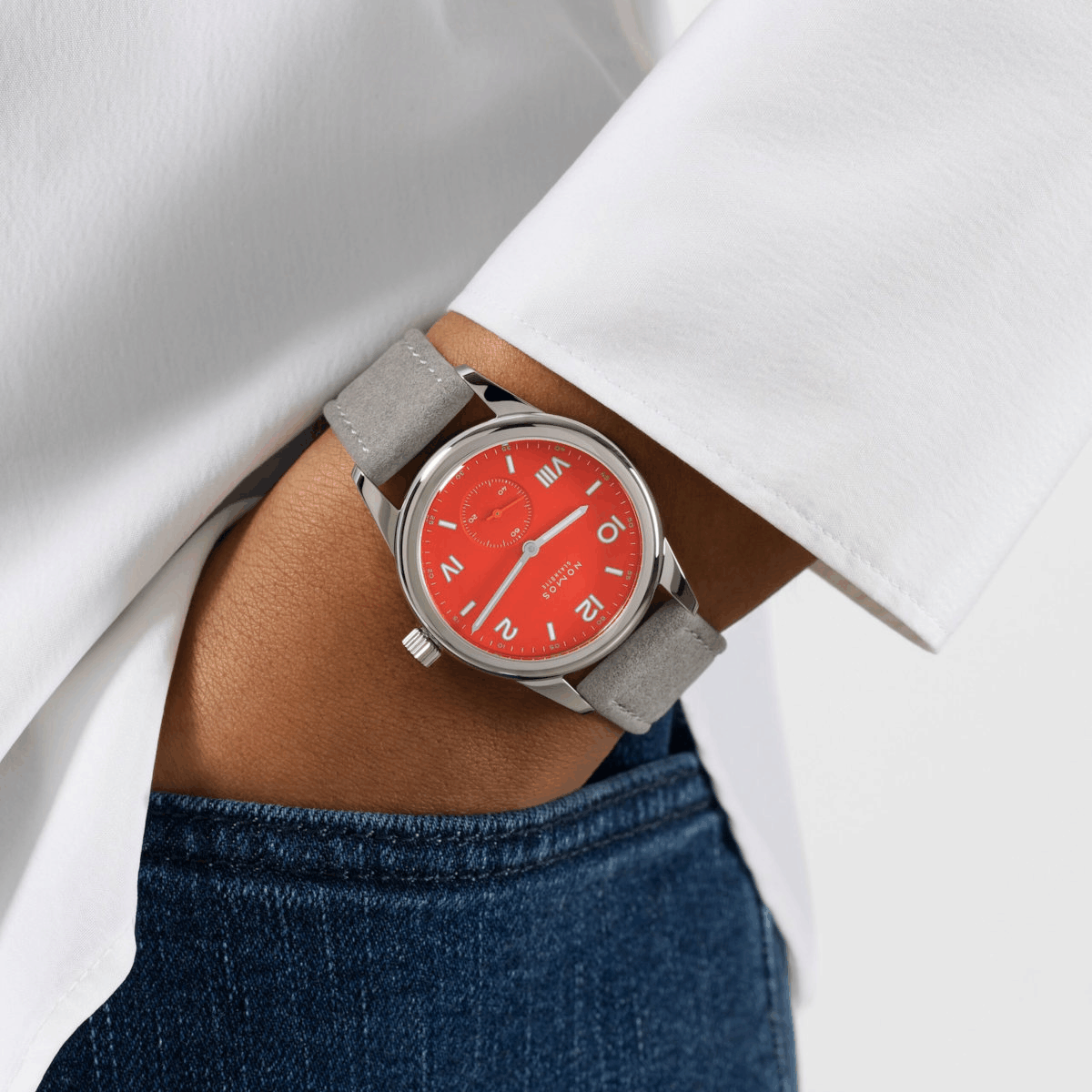 NOMOS Glashütte Club Campus Nonstop Red Produktbild main 2
