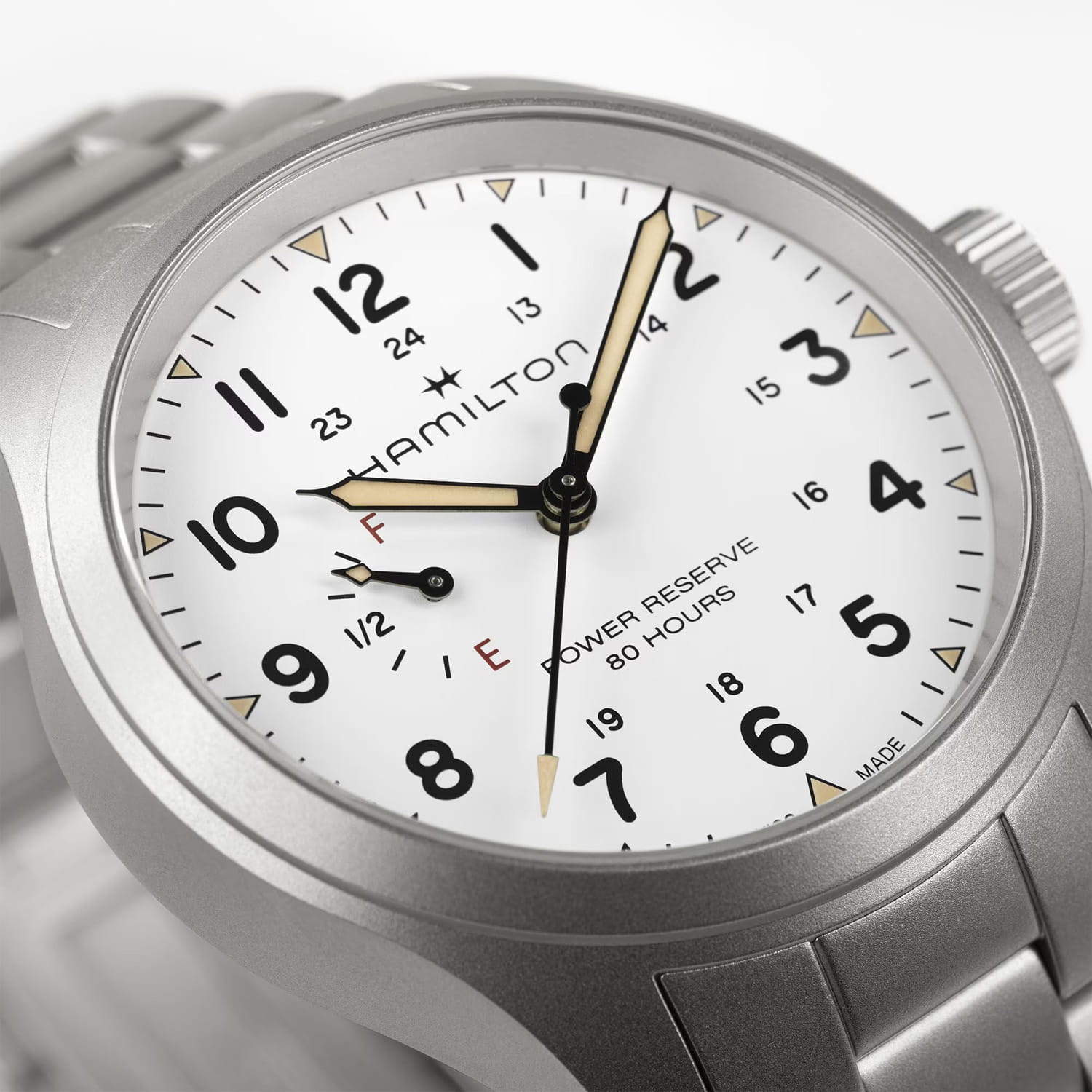 Hamilton Khaki Field Mechanical Power Reserve Produktbild main 2