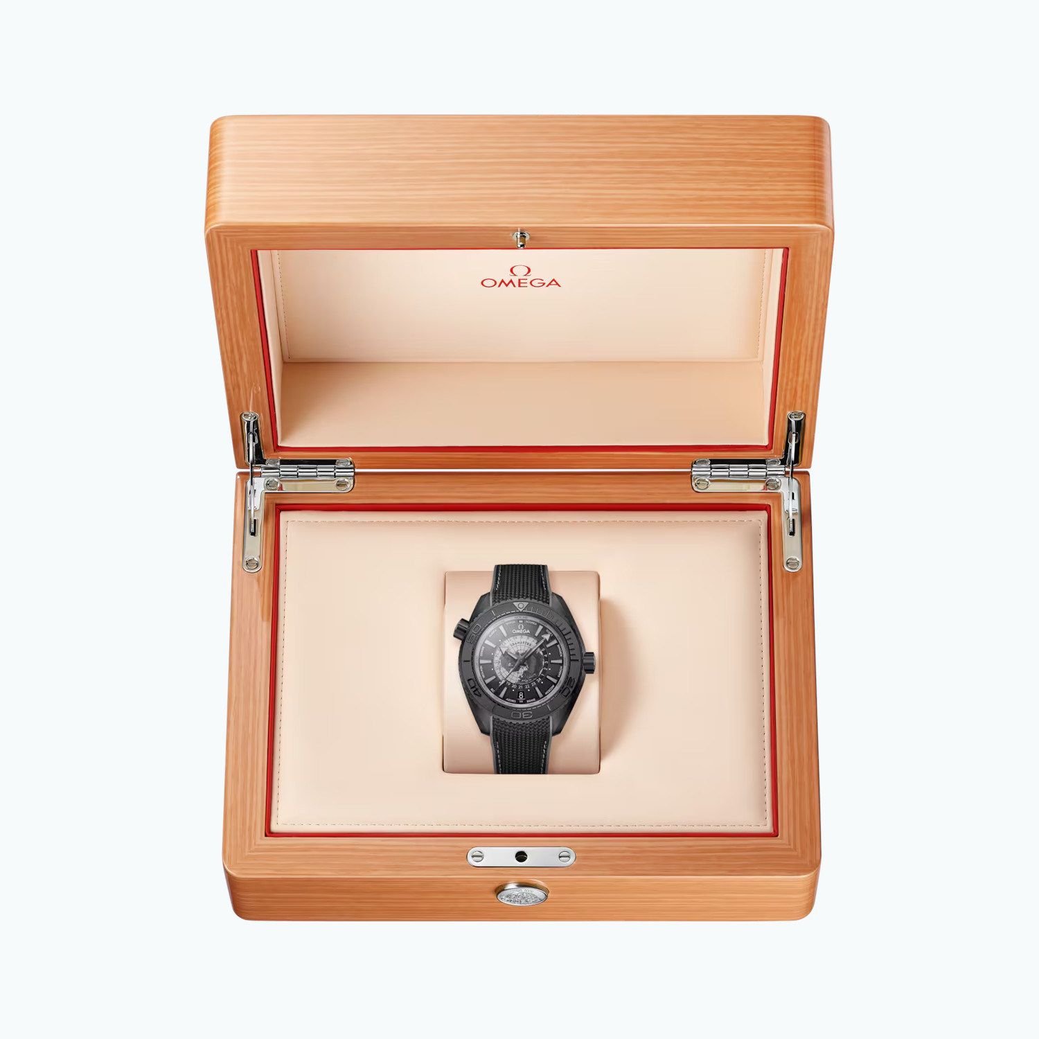 OMEGA Seamaster Planet Ocean Worldtimer GMT 600M Produktbild main 2