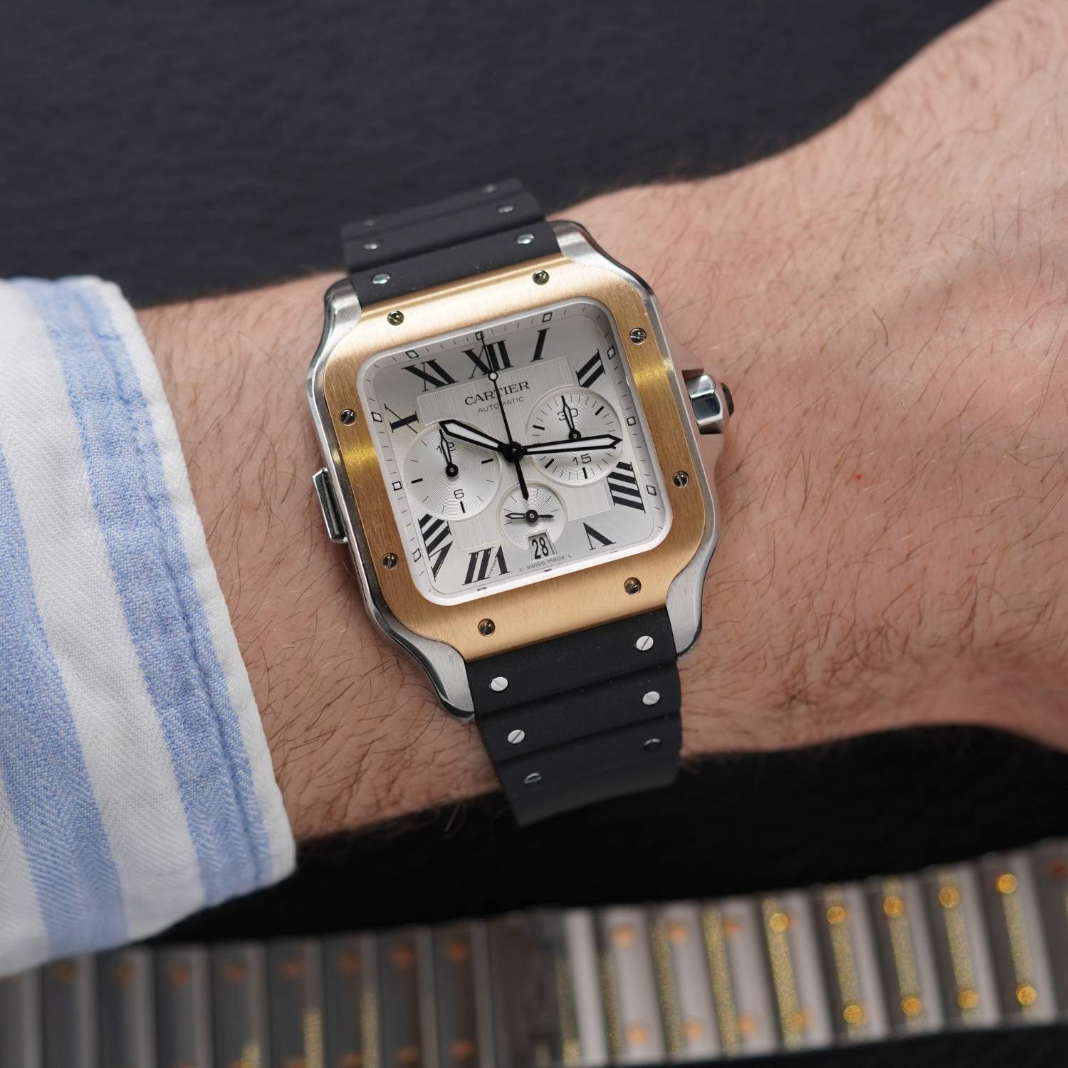 Cartier Santos de Cartier Chronograph XL CPO Produktbild main 3