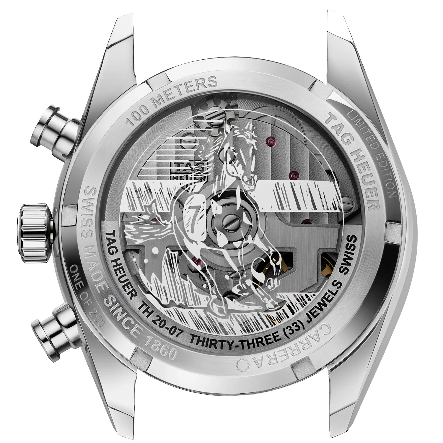 TAG HEUER Carrera Chronograph Year of the Horse Produktbild main 1