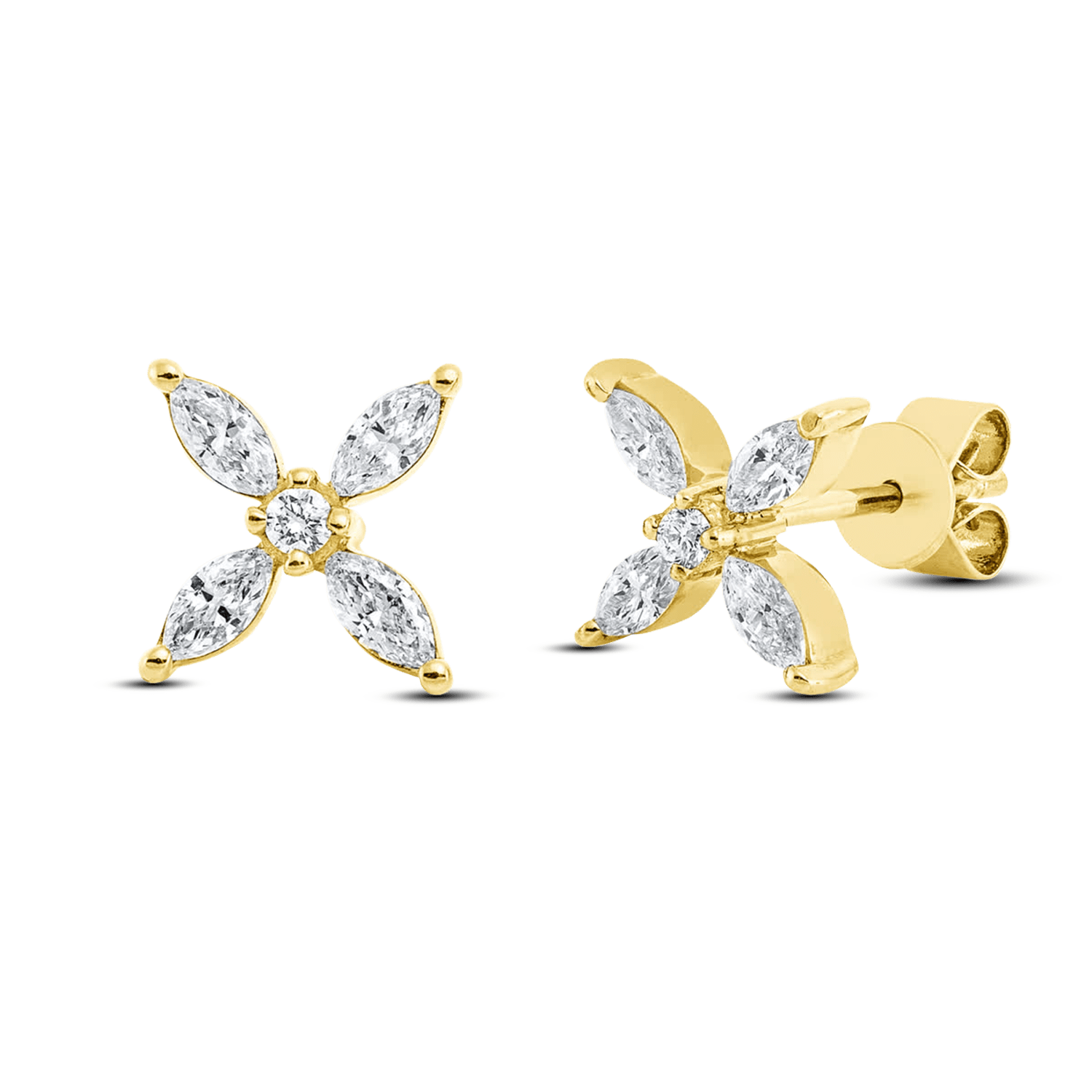 ALTHERR Diamonds Modern Ohrstecker Navette 0,38 ct. Produktbild main 0