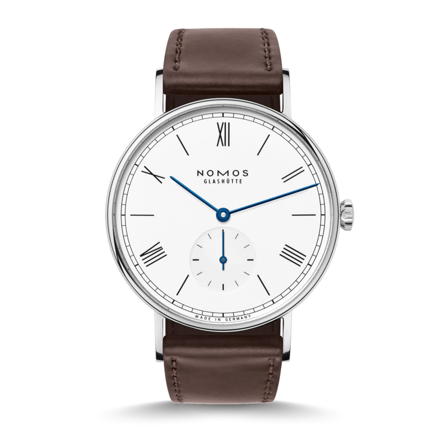 NOMOS Glashütte Ludwig 38 Emaille weiß