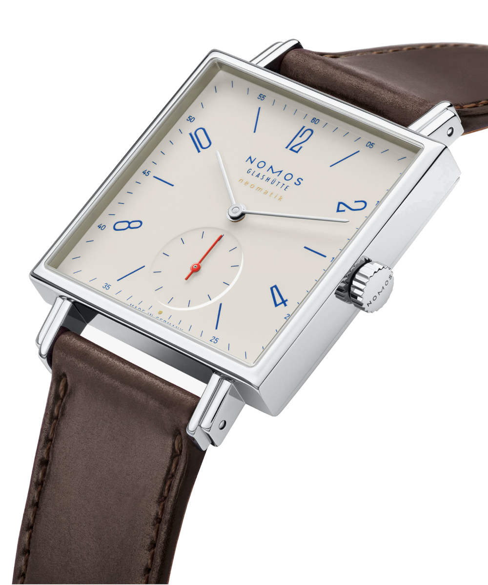 NOMOS Glashütte Tetra Neomatik Off White - 175 Years Watchmaking Glashütte Produktbild main 2
