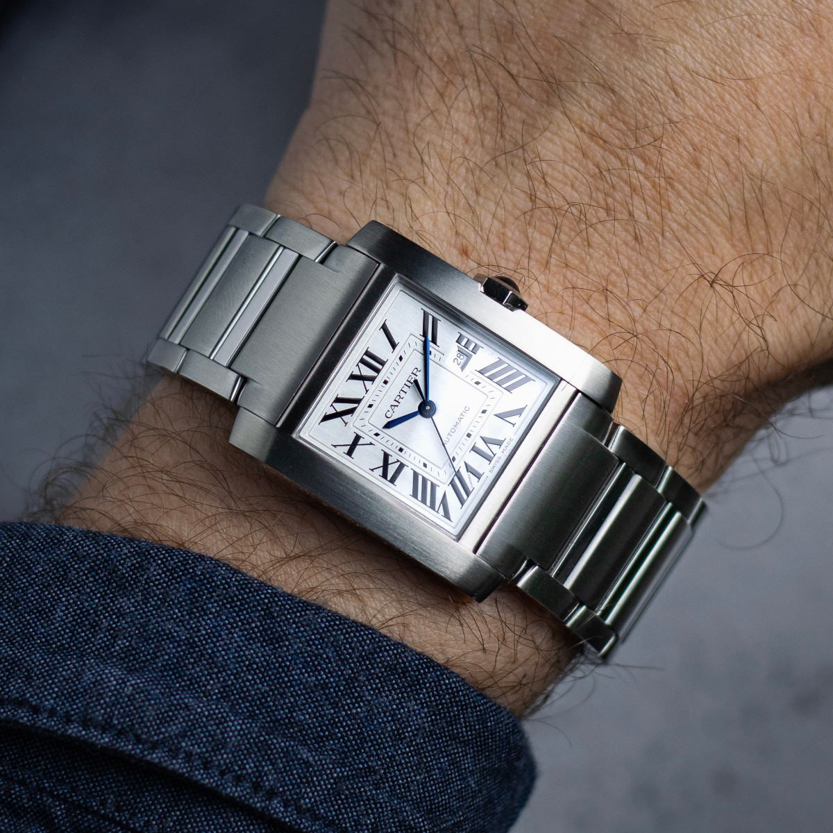 Cartier Tank Française Großes Modell Produktbild main 1