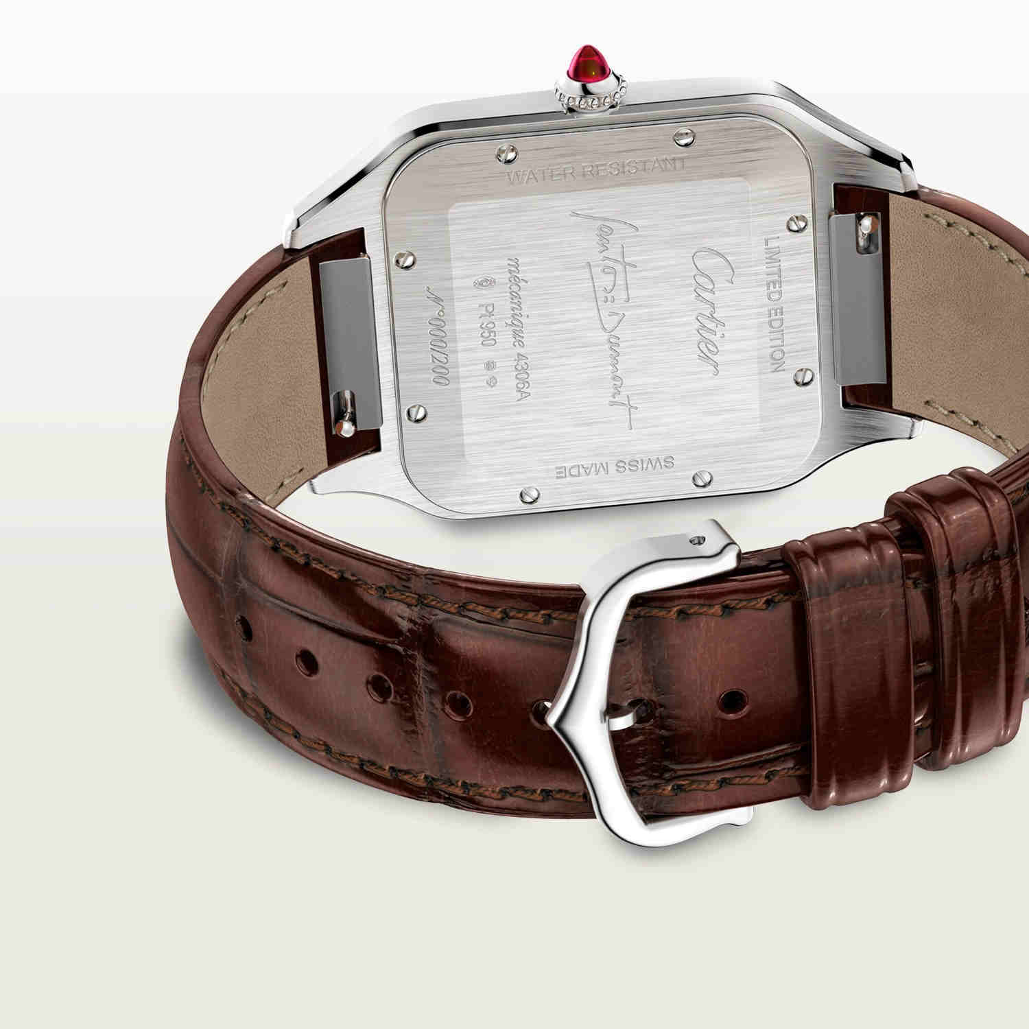 Cartier Santos Dumont Platin Produktbild main 1