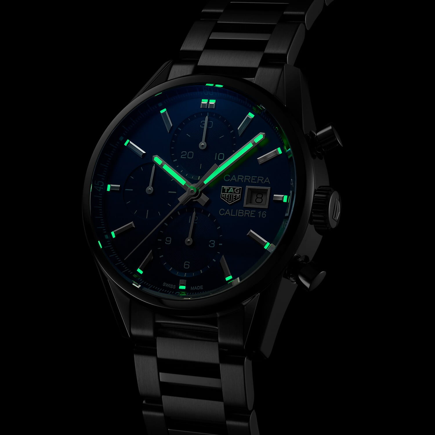 TAG HEUER Carrera Calibre 16 Chronograph Produktbild main 5