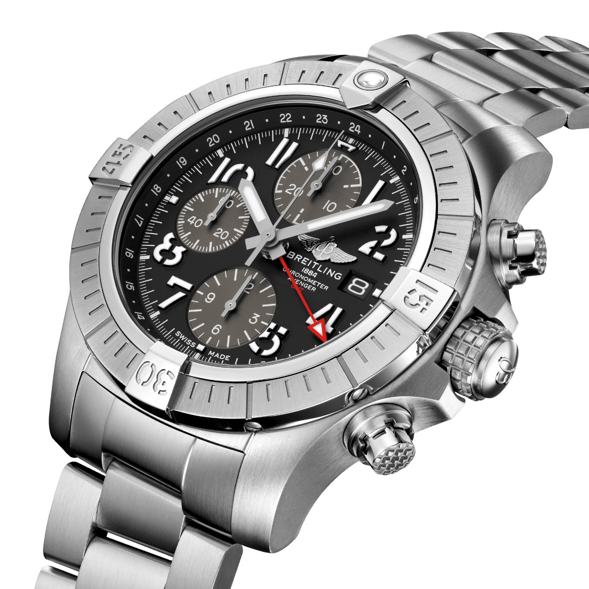 Breitling Avenger Chronograph GMT 45 Produktbild main 1